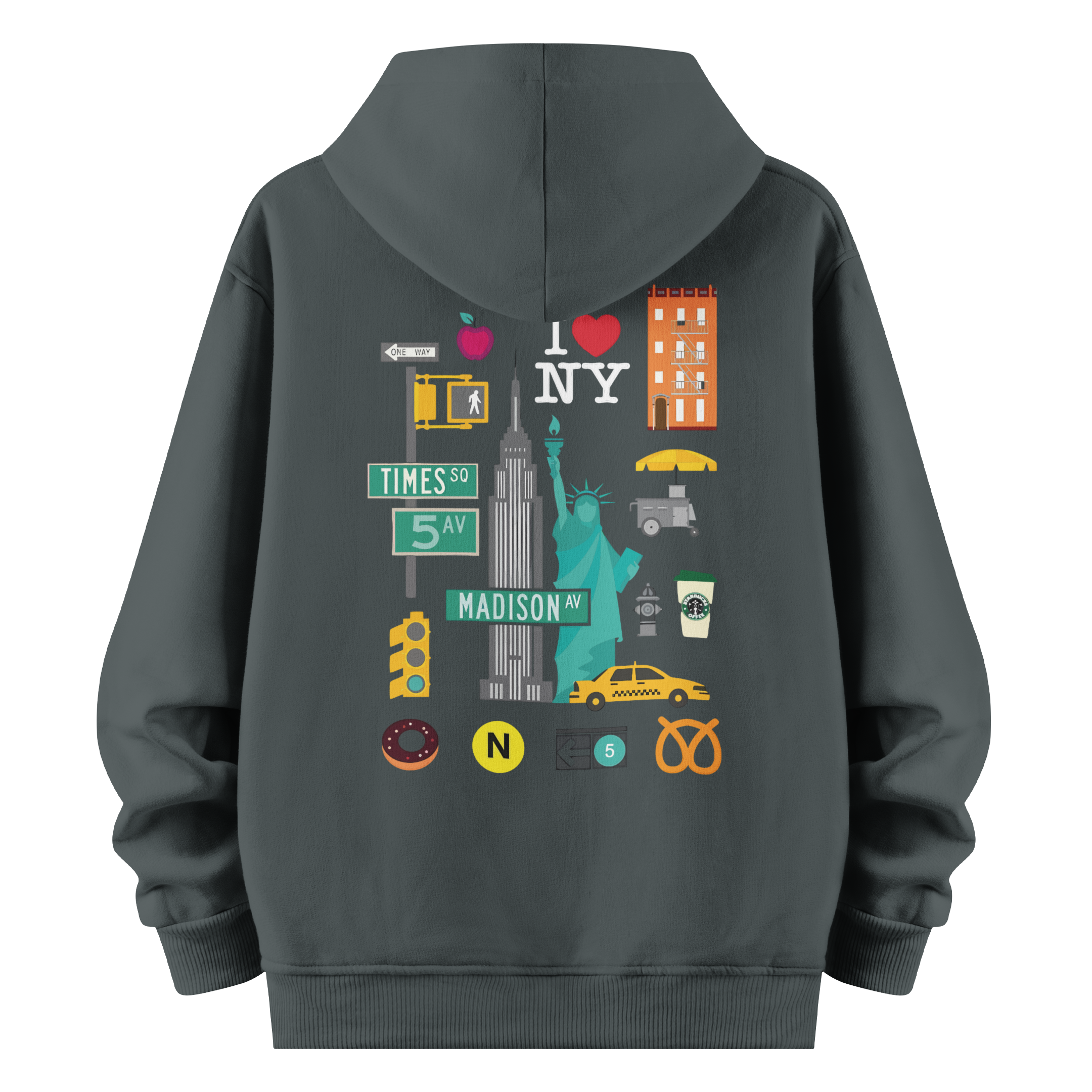 New York III - Oversize Hoodie