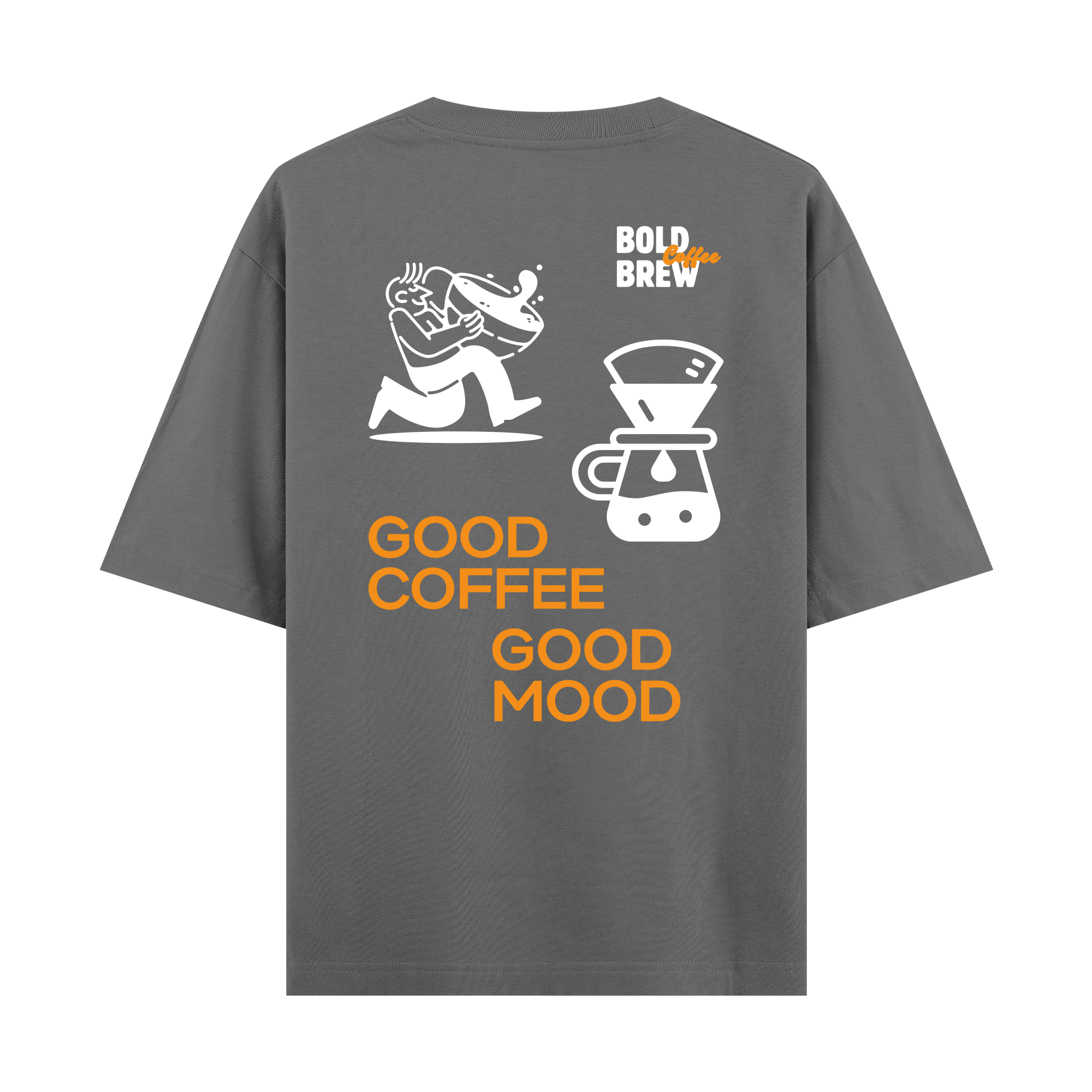 Good Coffee Good Mode- Oversize T-shirt