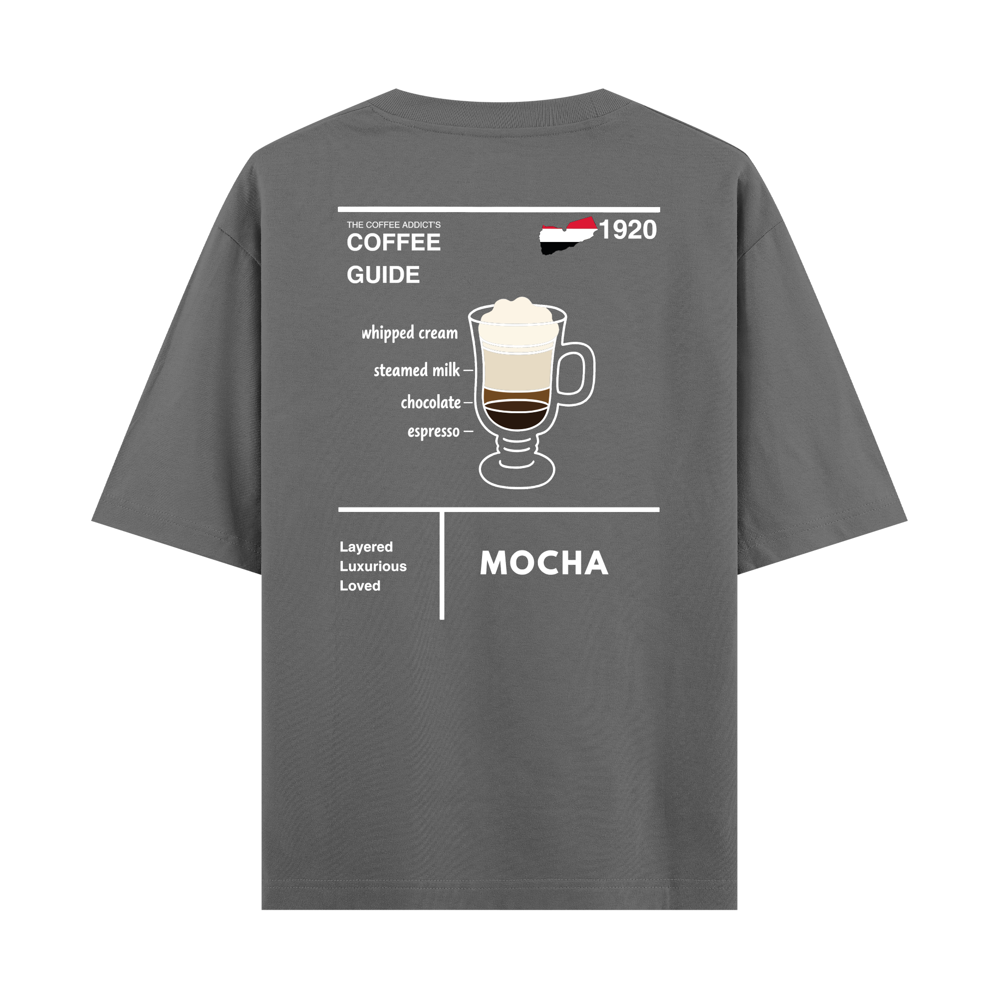 Mocha - Oversize T-shirt