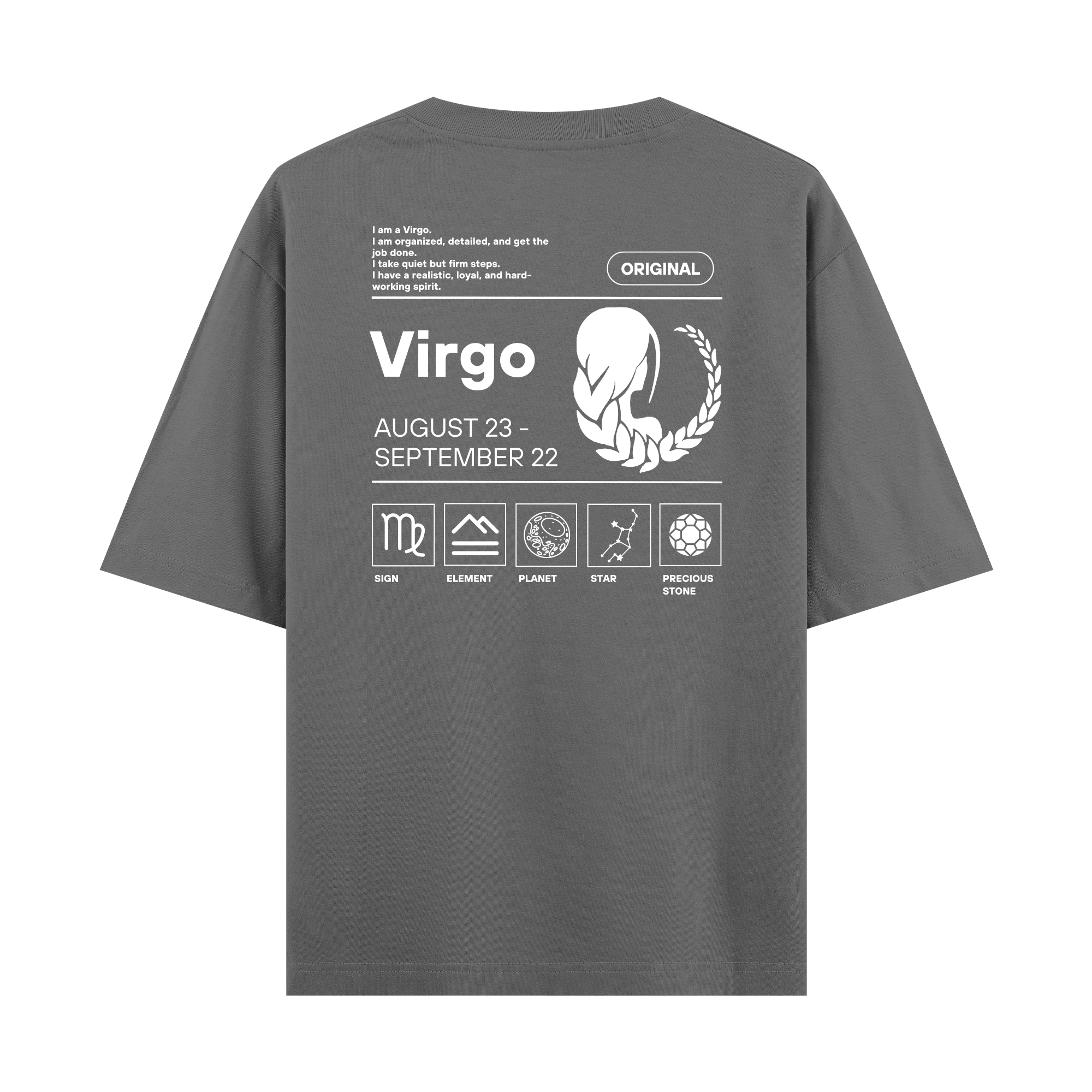Virgo - Oversize T-shirt