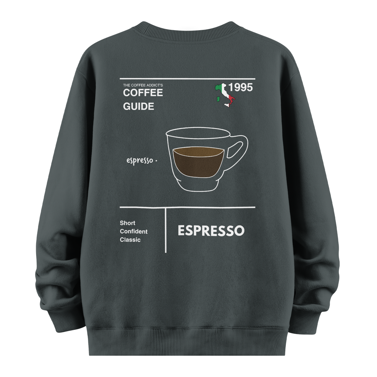 Espresso - Oversize Sweatshirt