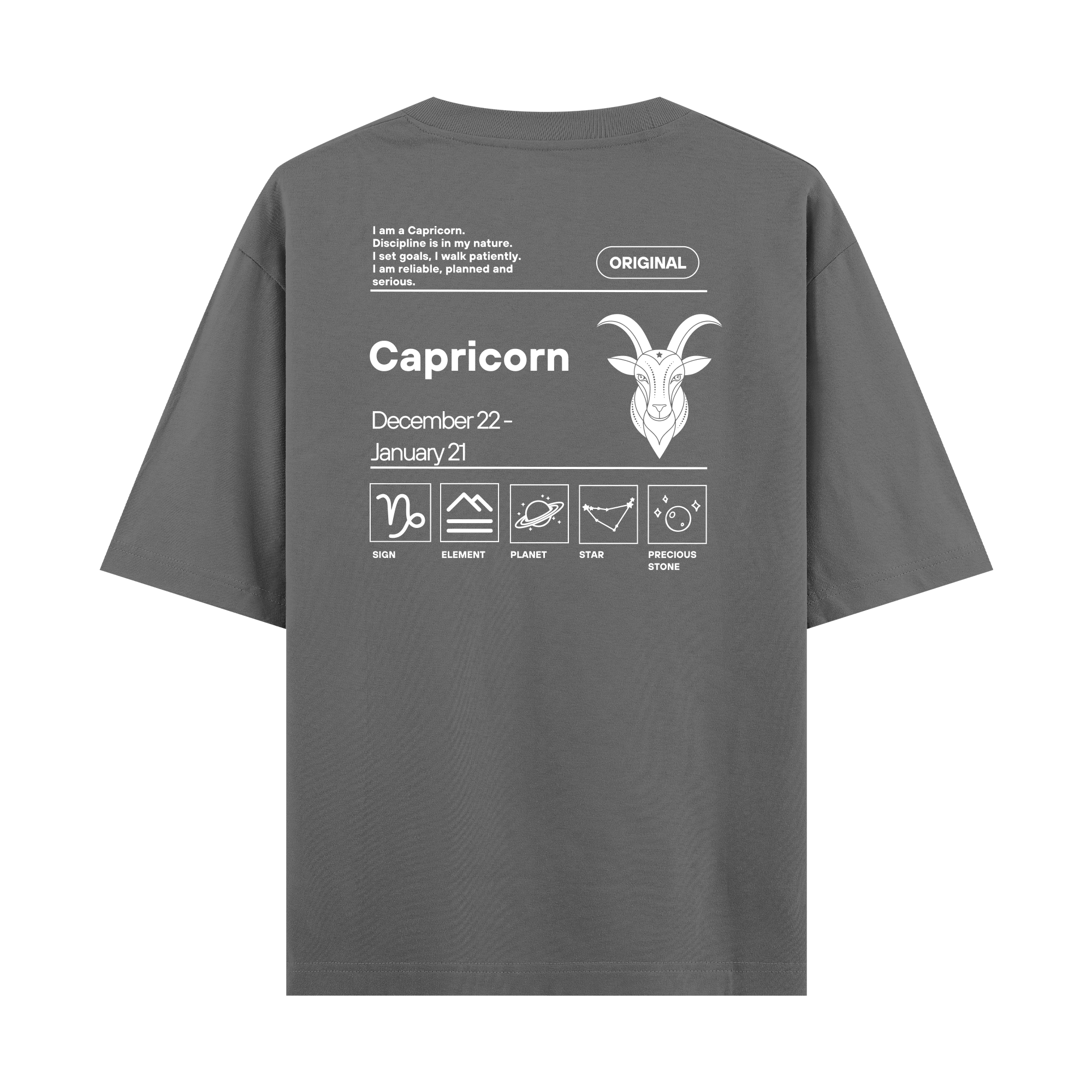 Capricorn - Oversize T-shirt