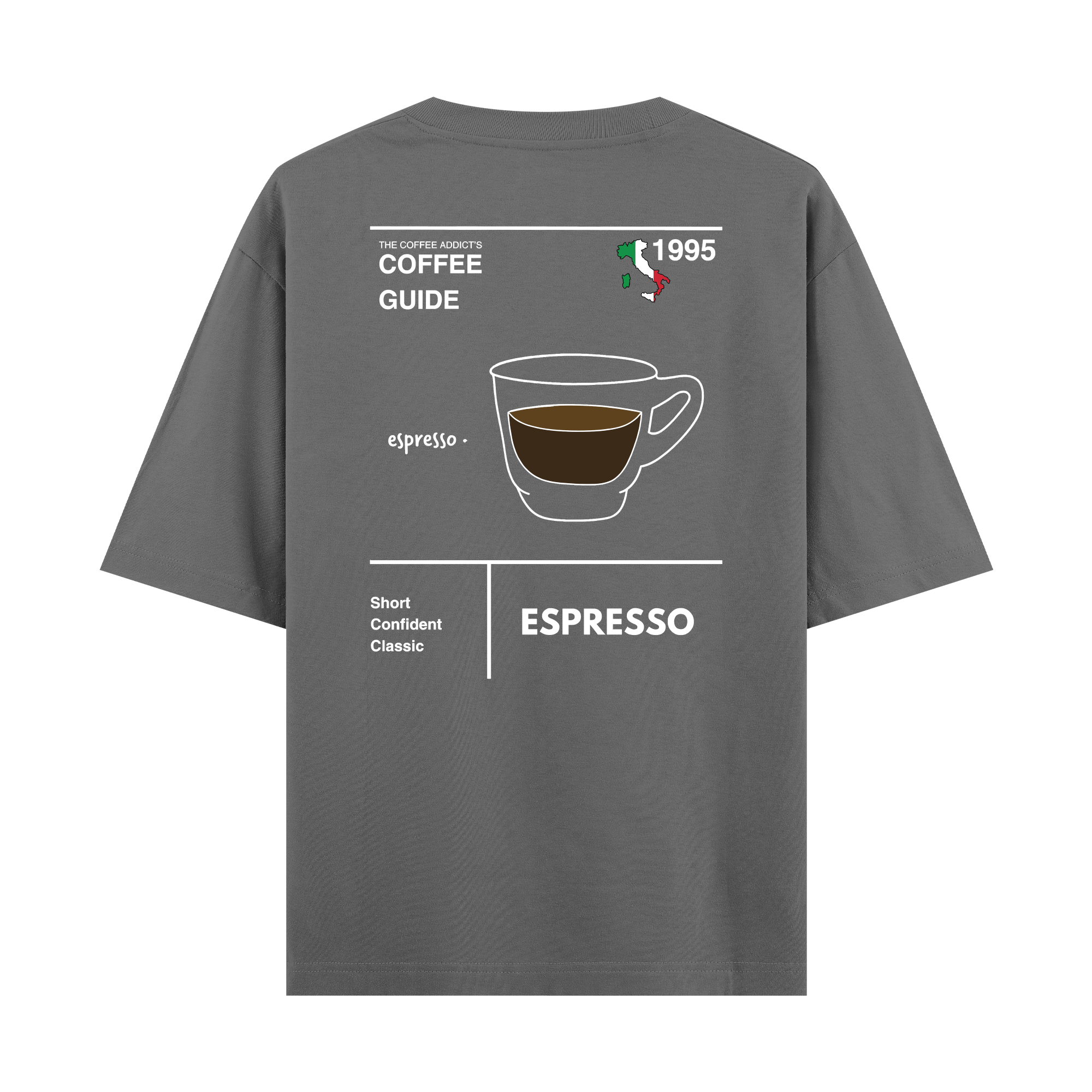 Espresso - Oversize T-shirt