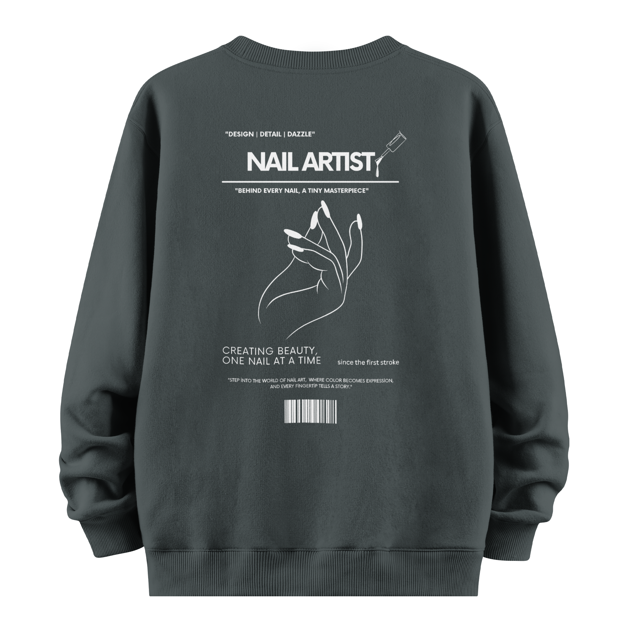 Nail Artist - Oversize Sweatshirt
