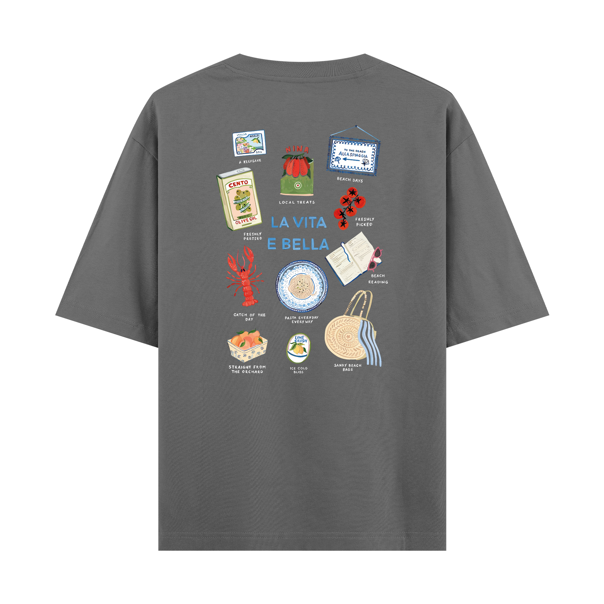 La Vita E Bella - Oversize T-shirt