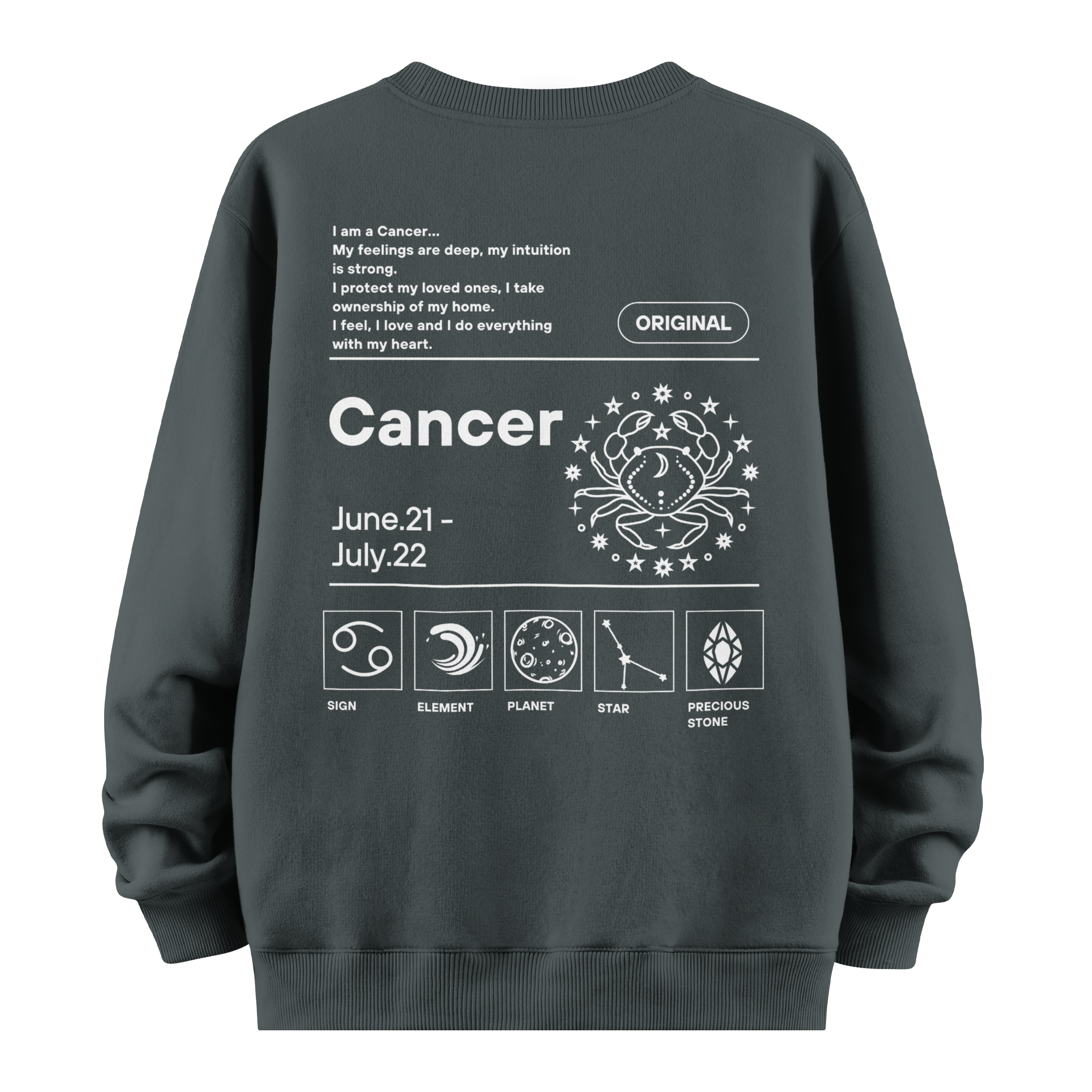 Cancer - Oversize Sweatshirt