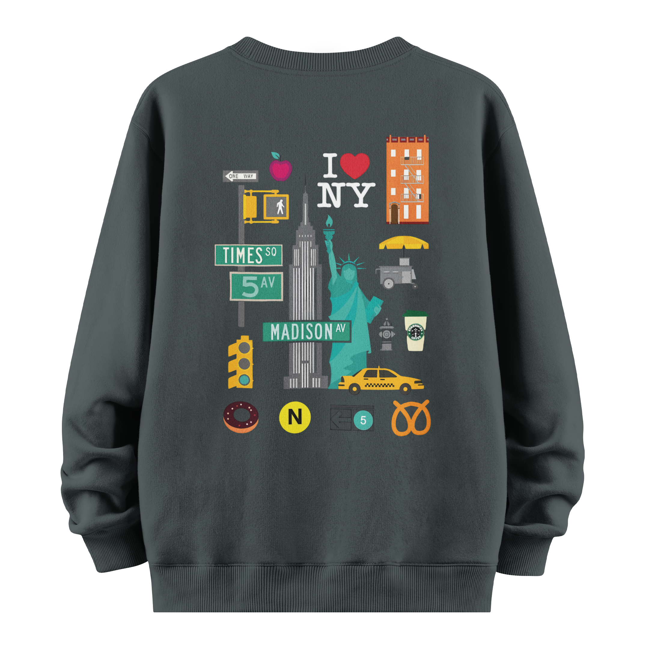 New York III - Oversize Sweatshirt