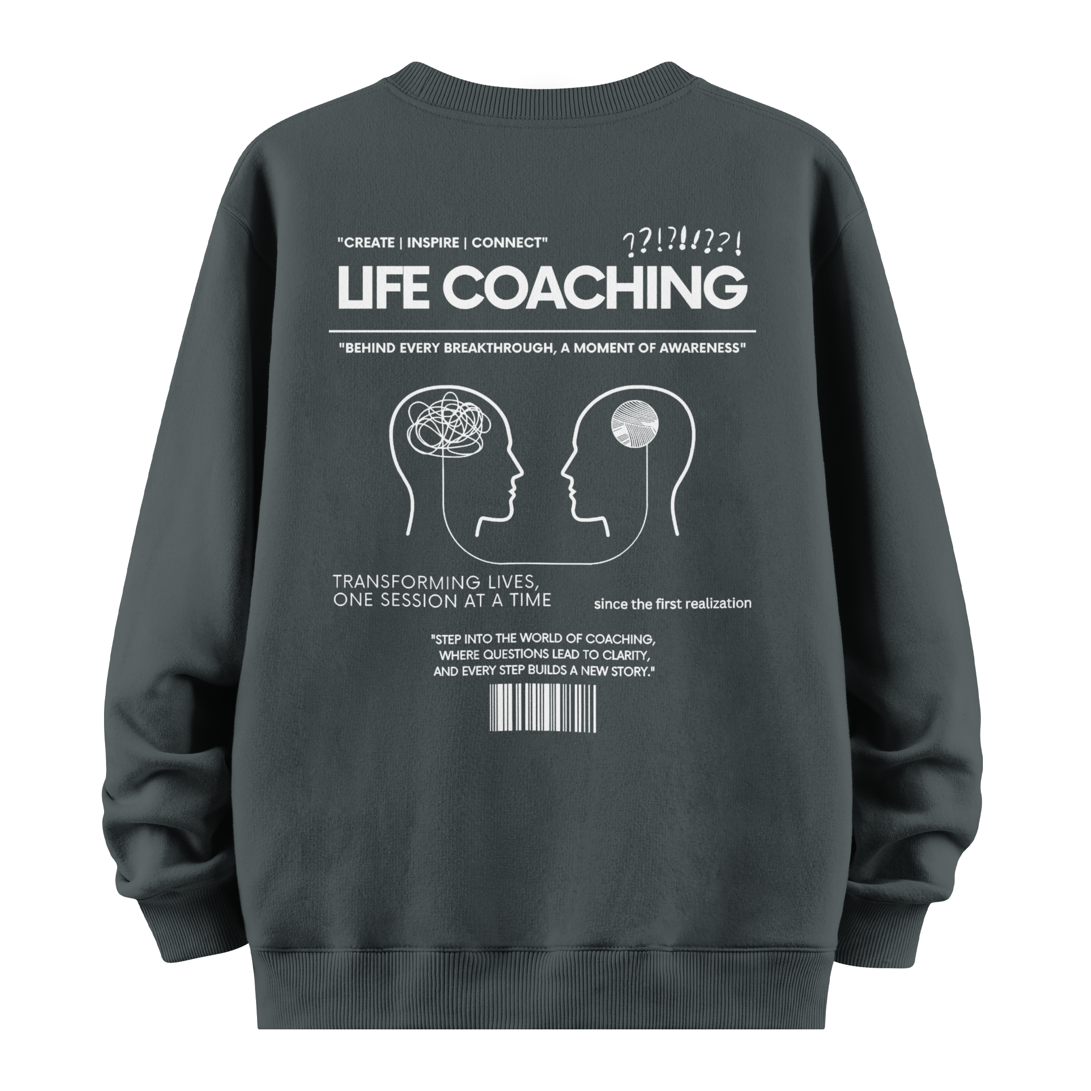 Life Coaching - Oversize Sweatshirt