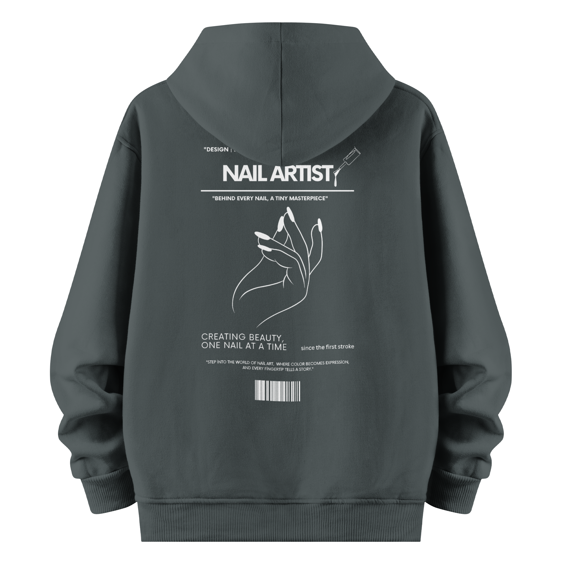 Nail Artist - Oversize Hoodie