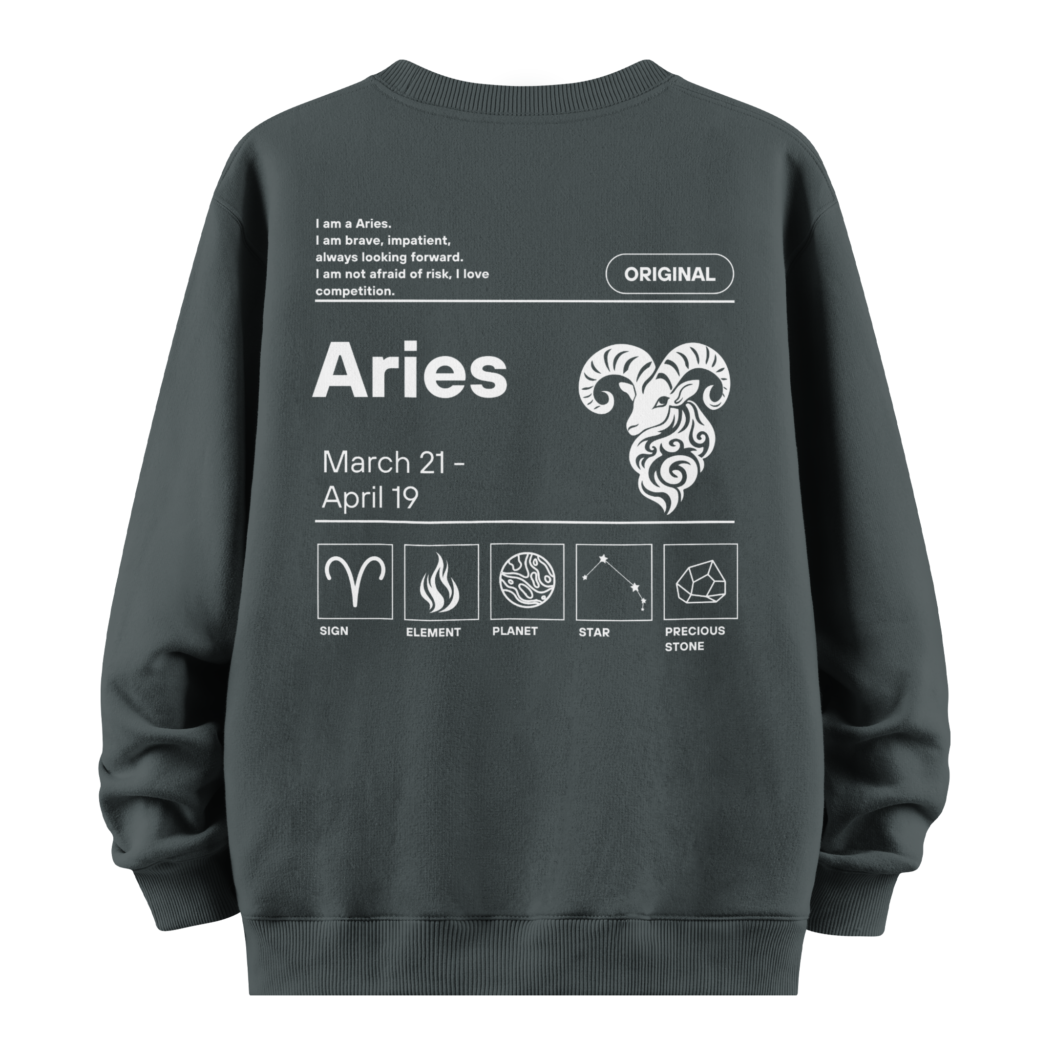 Aries - Oversize Sweatshirt