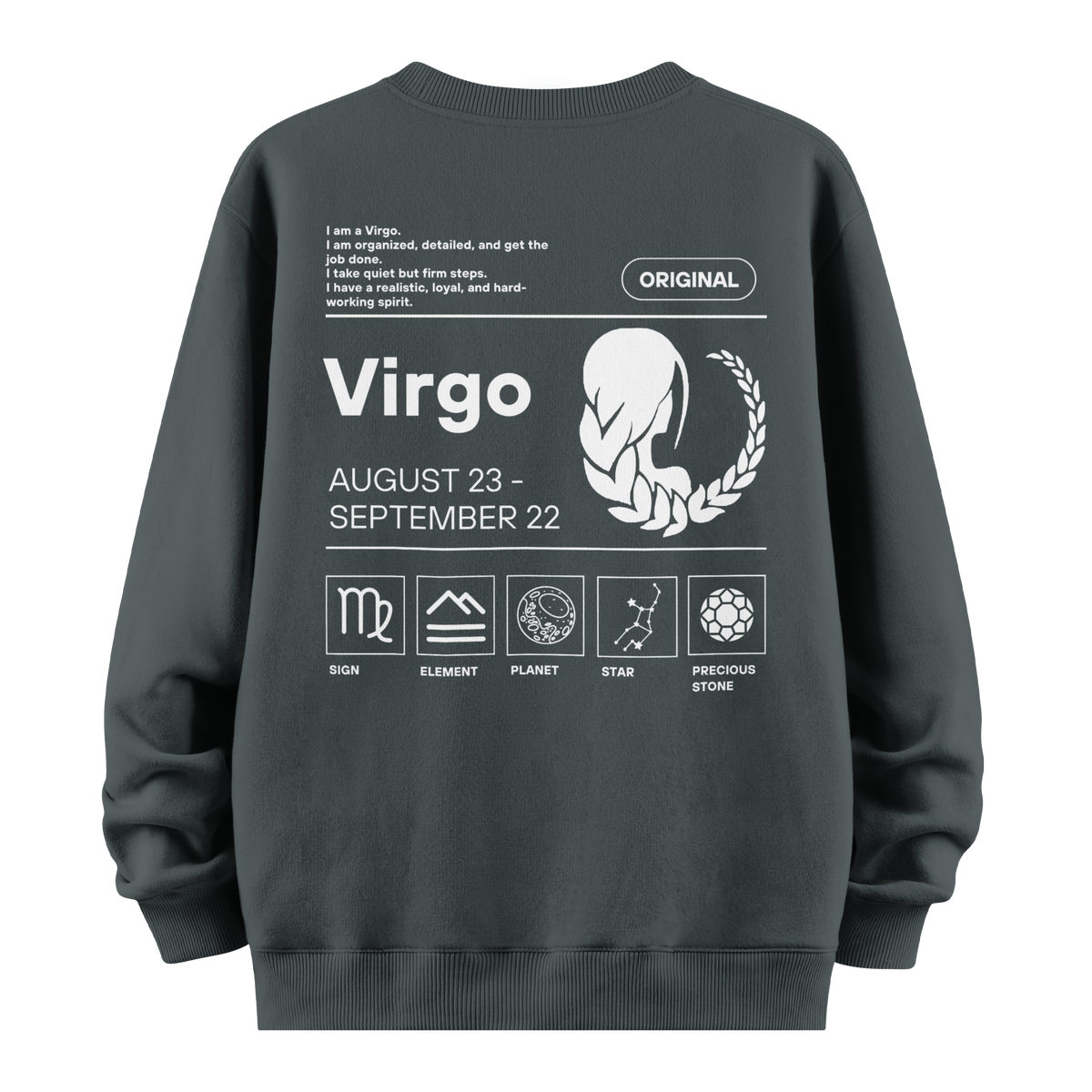 Virgo - Oversize Sweatshirt