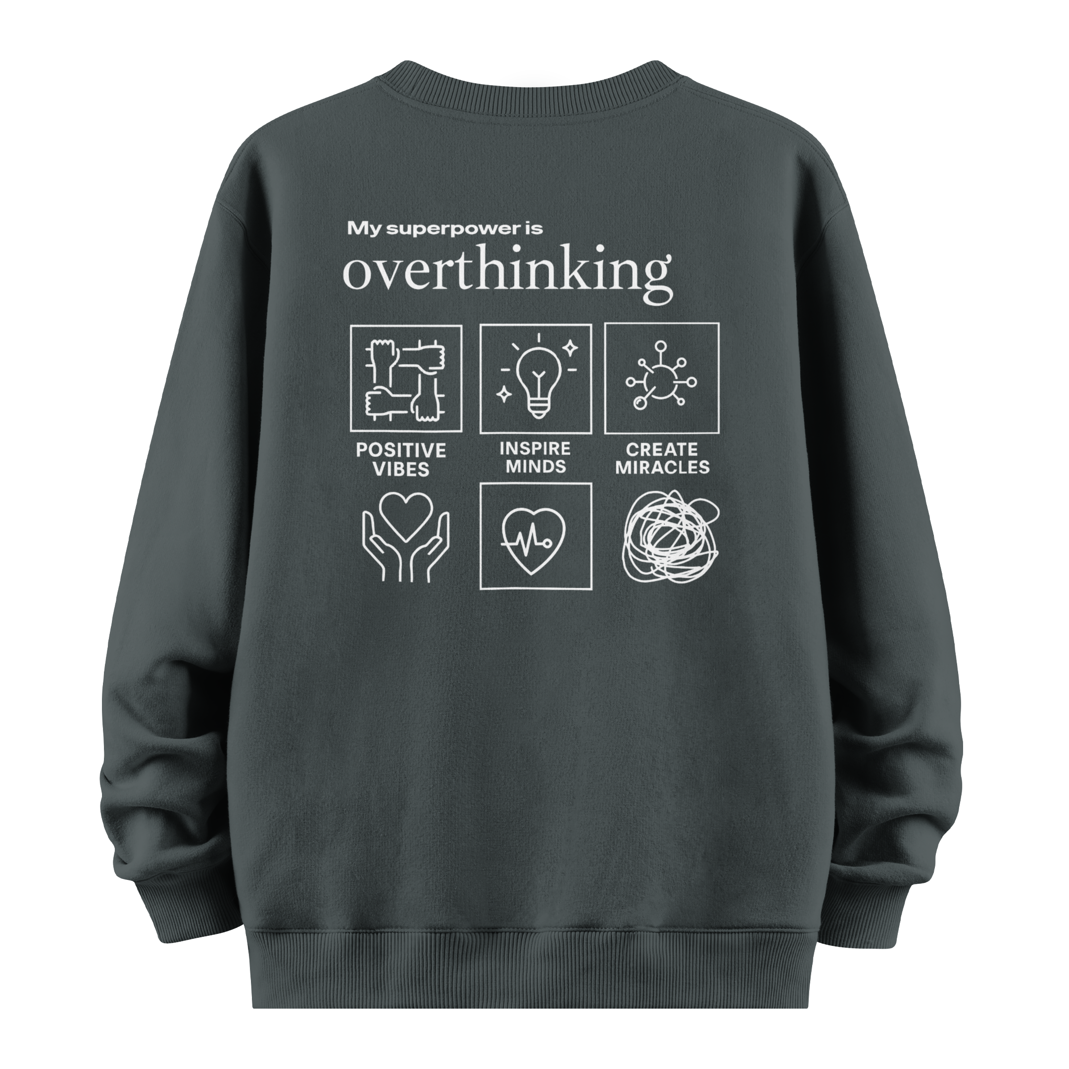 Overthinking - Oversize Sweatshirt