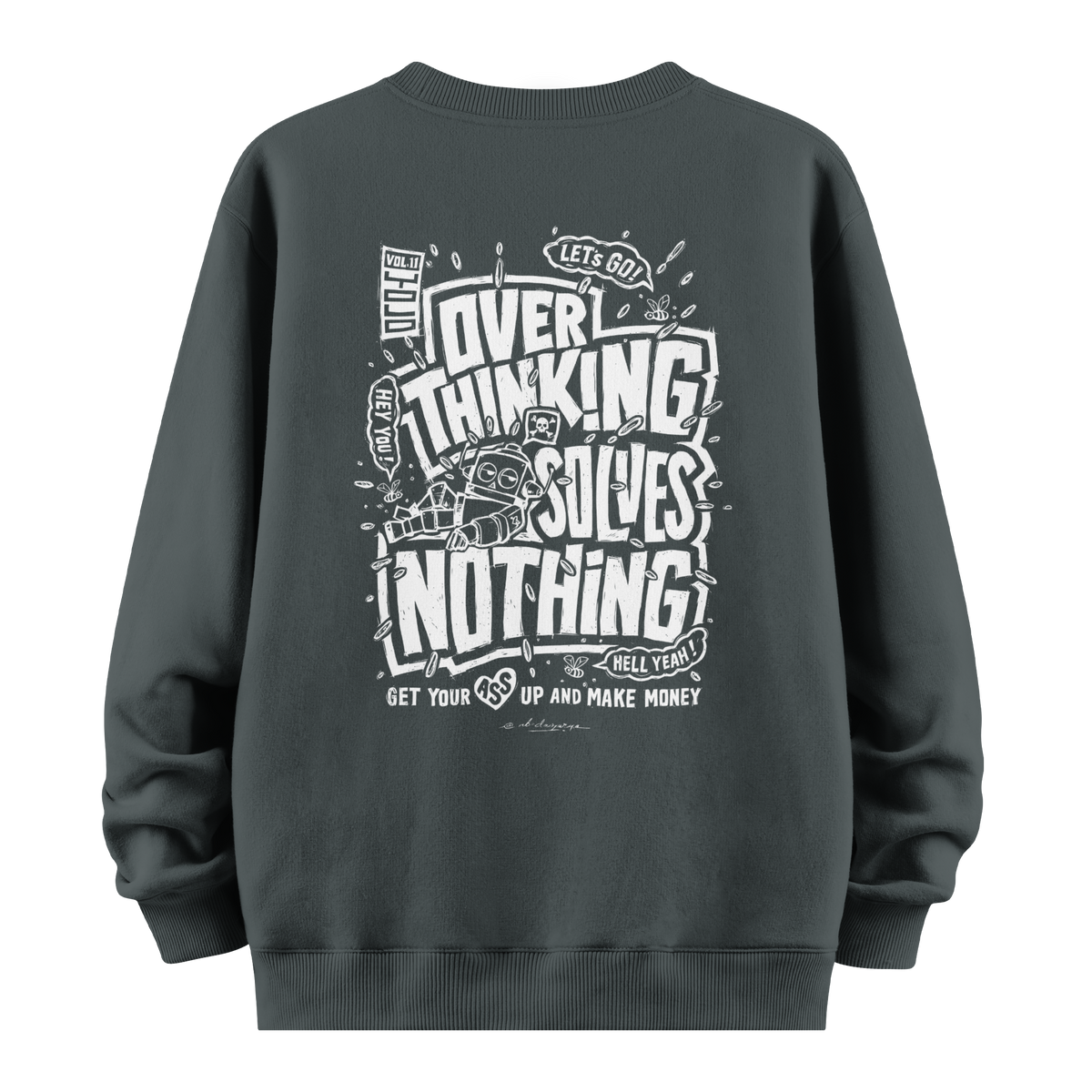 Overthinking II - Oversize Sweatshirt