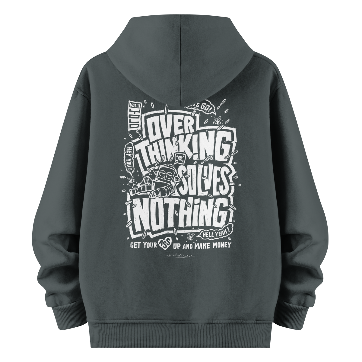 Overthinking II - Oversize Hoodie