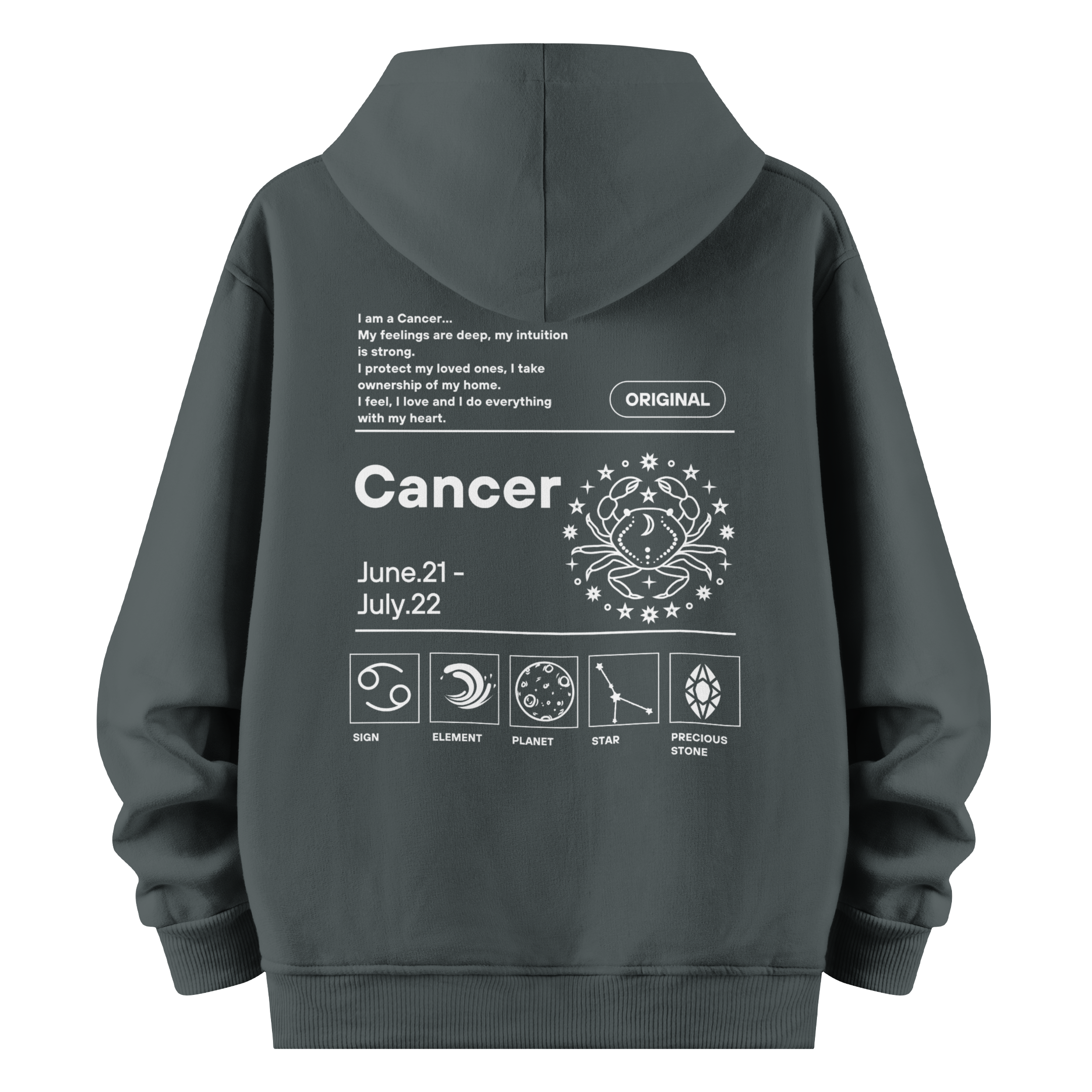 Cancer - Oversize Hoodie