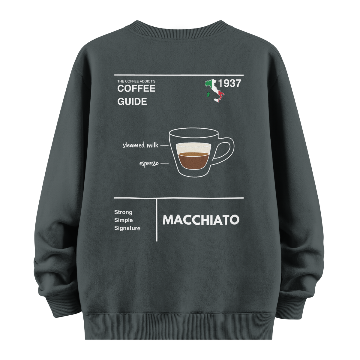 Macchiato - Oversize Sweatshirt