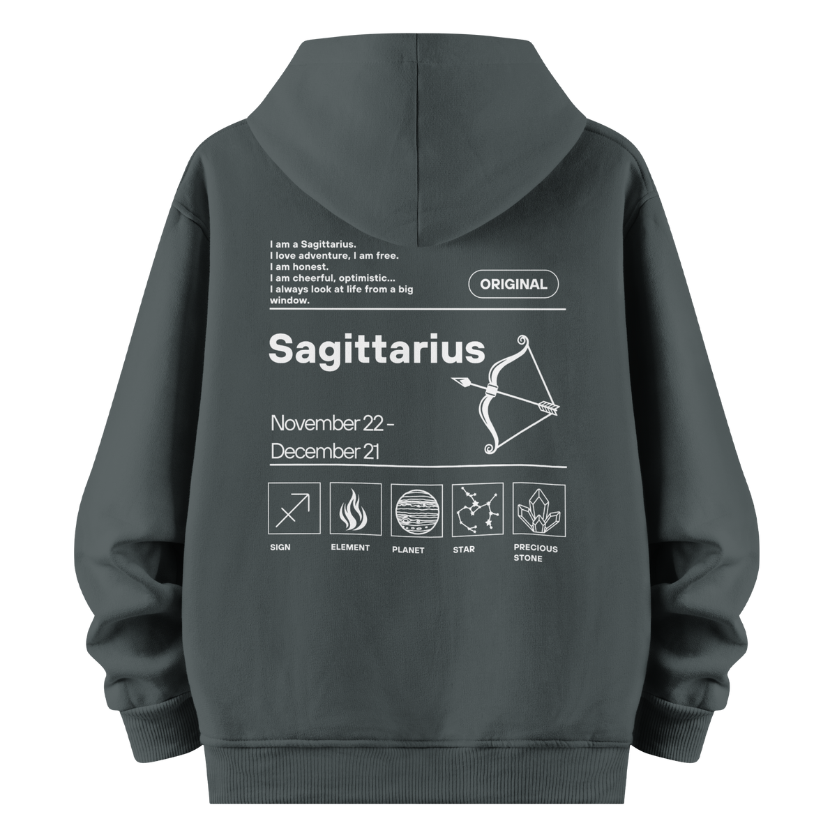 Sagittarius - Oversize Hoodie