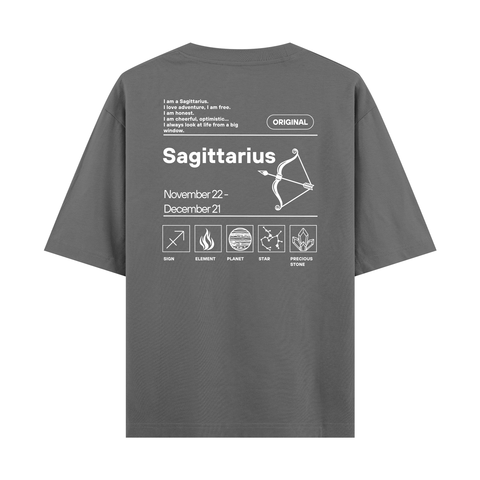 Sagittarius - Oversize T-shirt