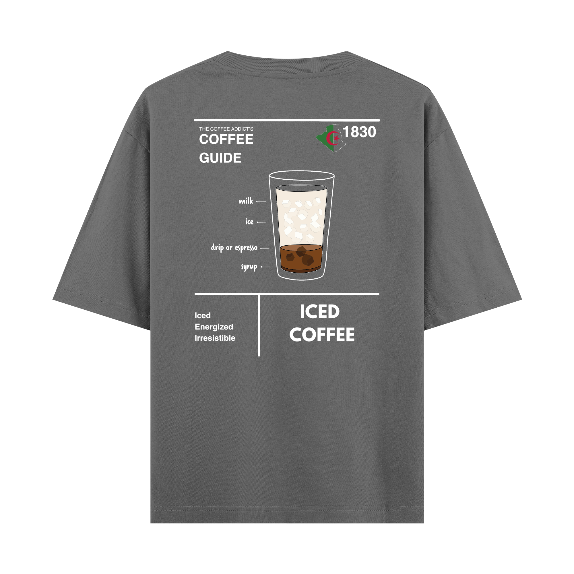 Iced Coffee - Oversize T-shirt