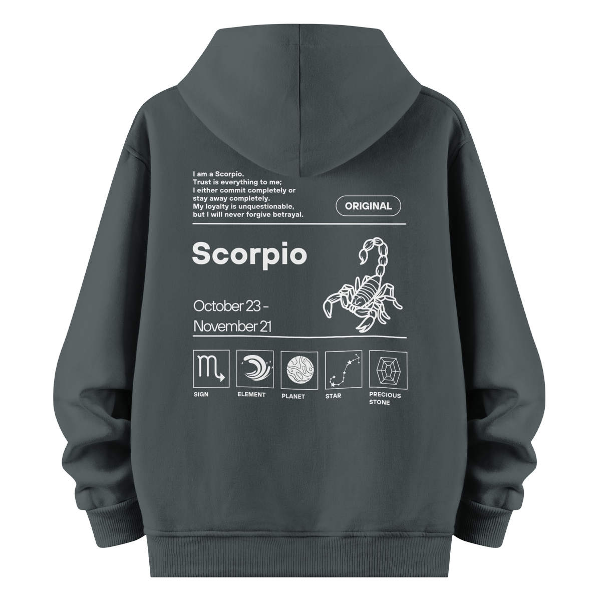 Scorpio - Oversize Hoodie