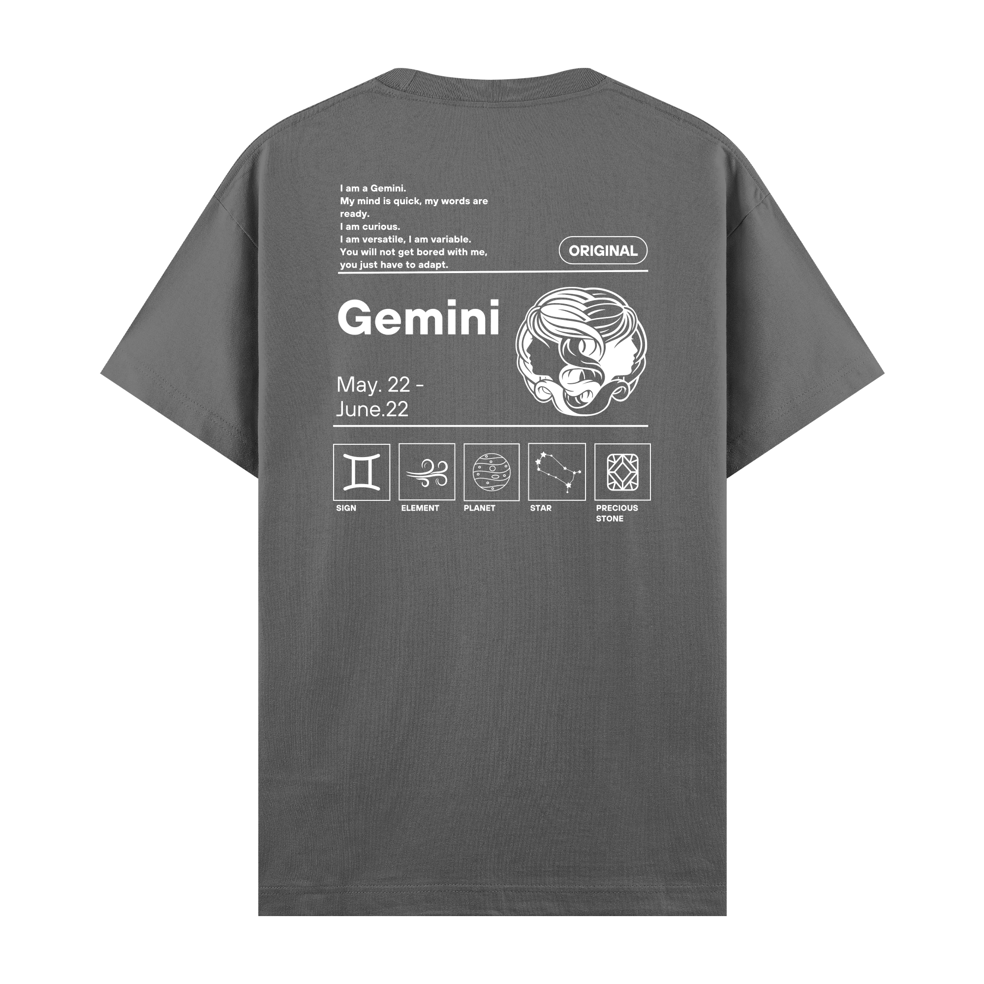 Gemini - Regular Fit T-shirt