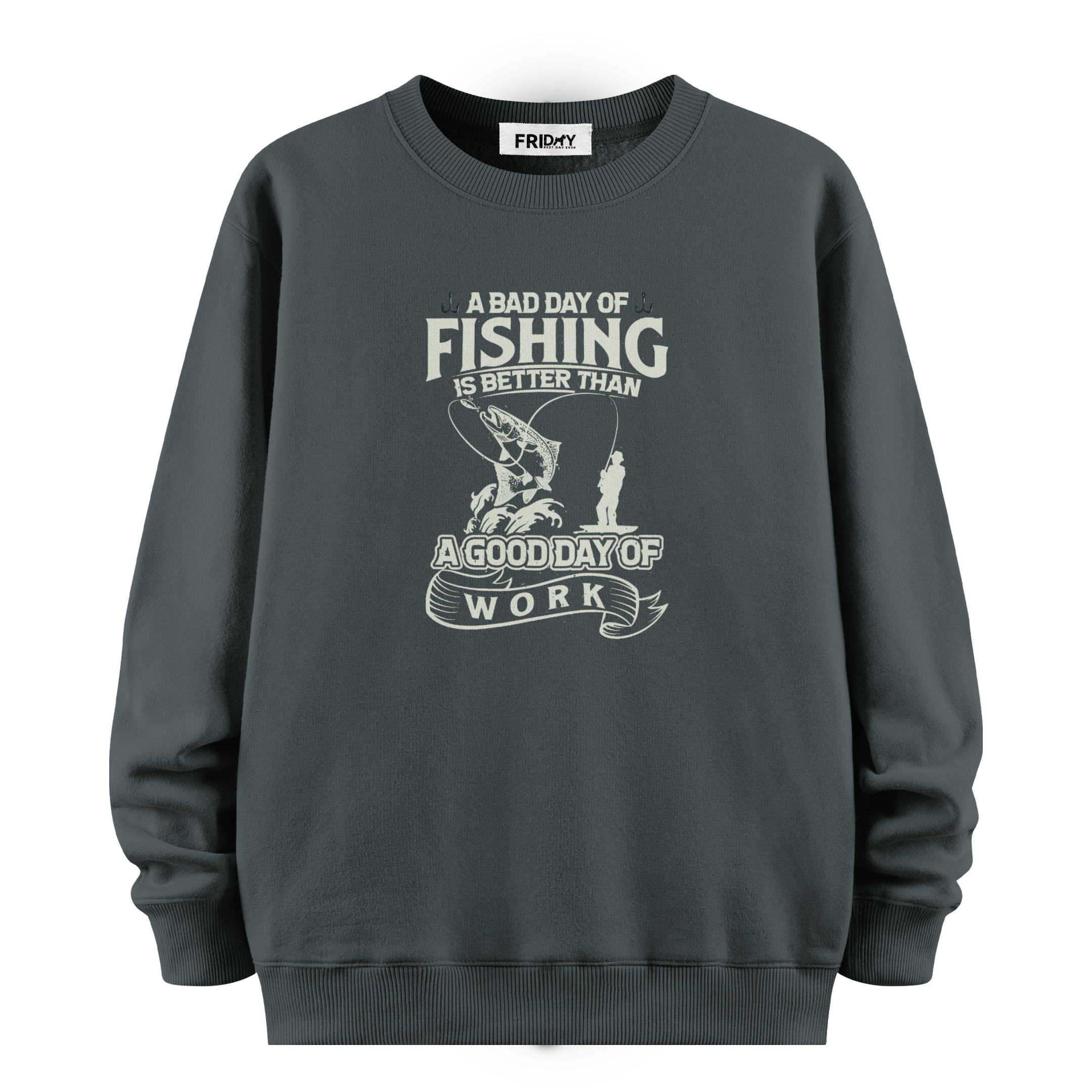 Fishing Bad Day - Oversize Sweatshirt