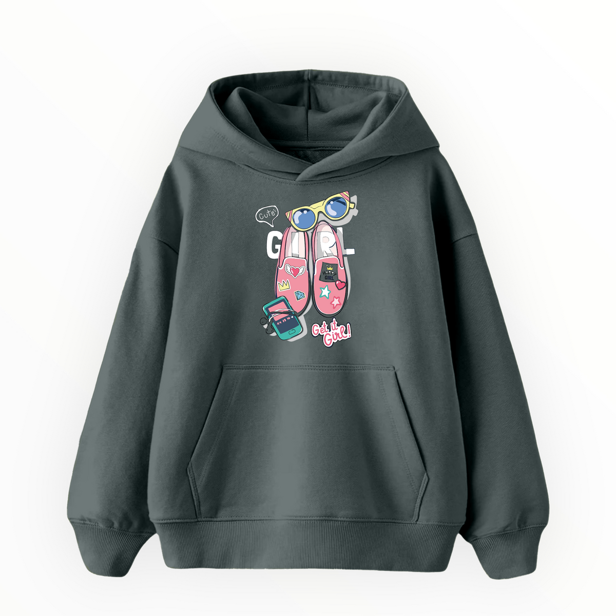 Girl - Çocuk Hoodie