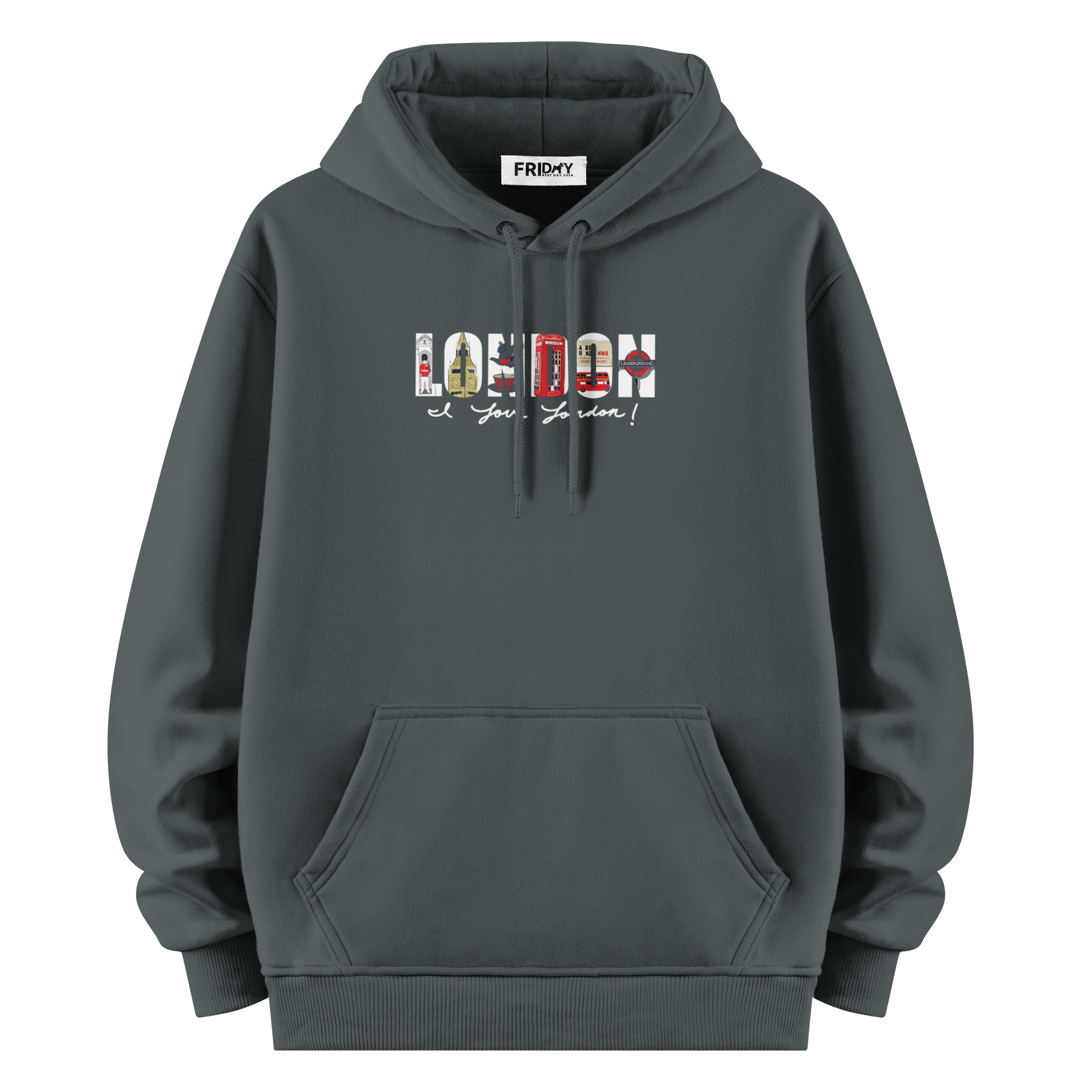 London II - Oversize Hoodie