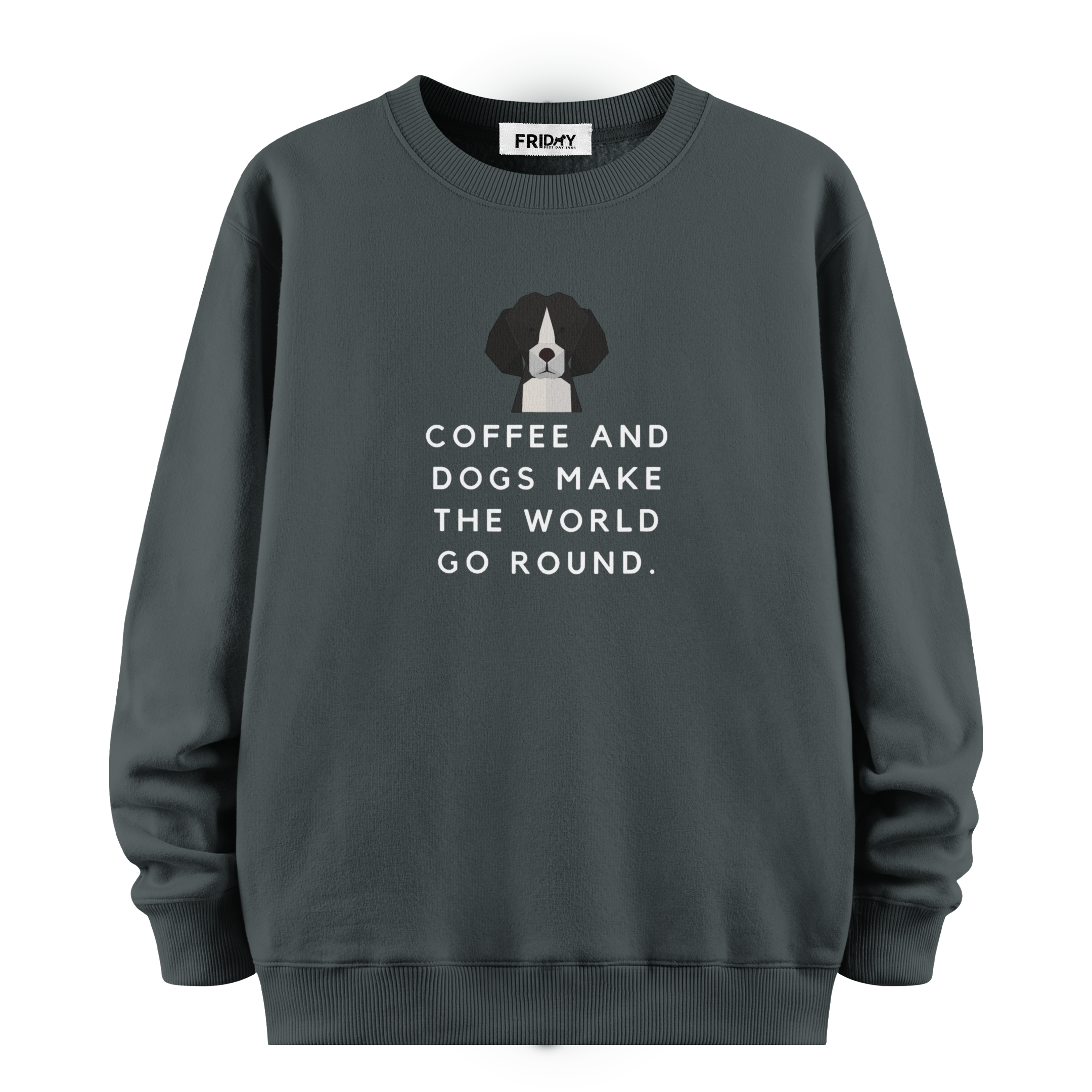 Dog Coffee - Oversize Sweatshirt