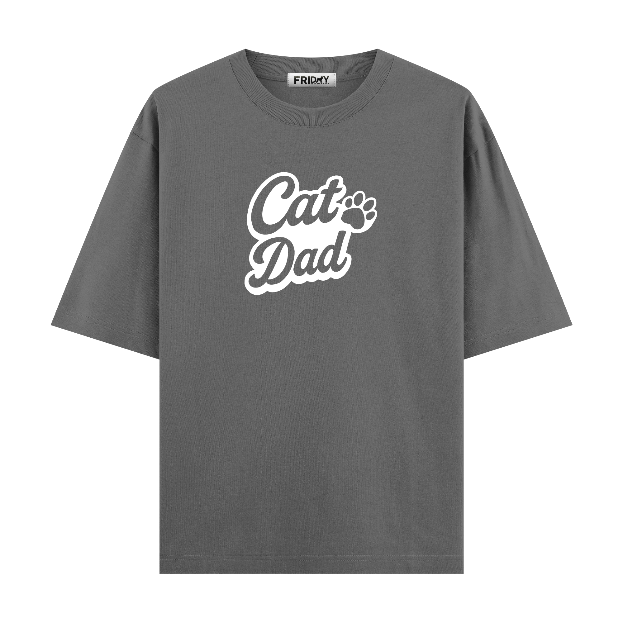 Cat Dad - Oversize T-shirt