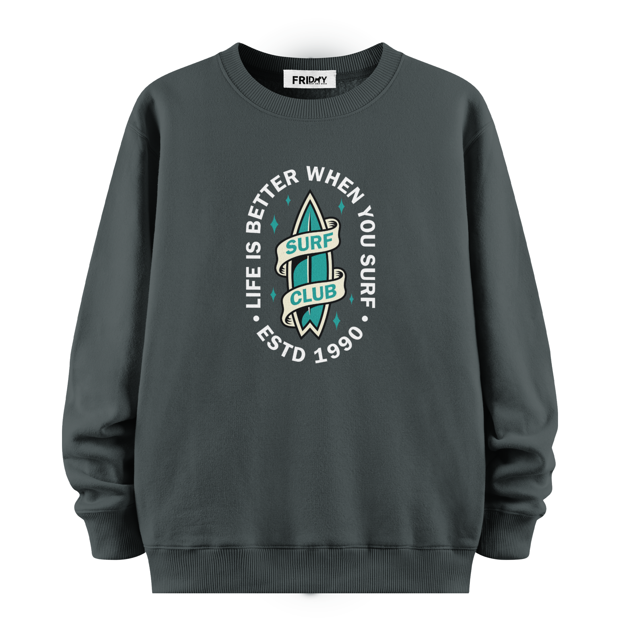 Surf Club - Oversize Sweatshirt