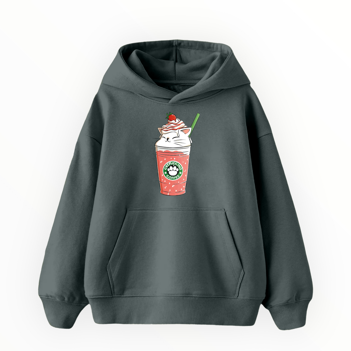 Catpuccino - Çocuk Hoodie