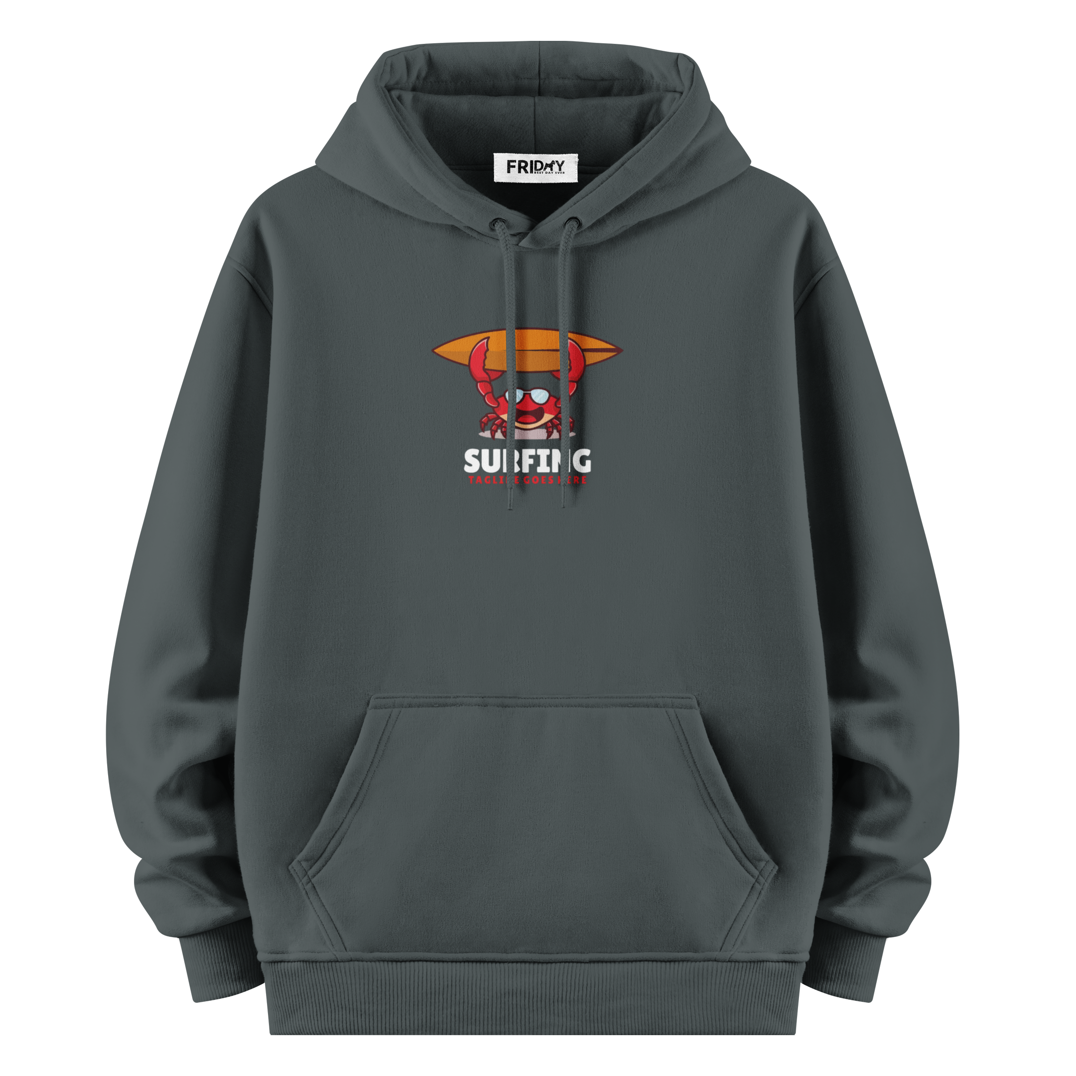 Surfing - Oversize Hoodie