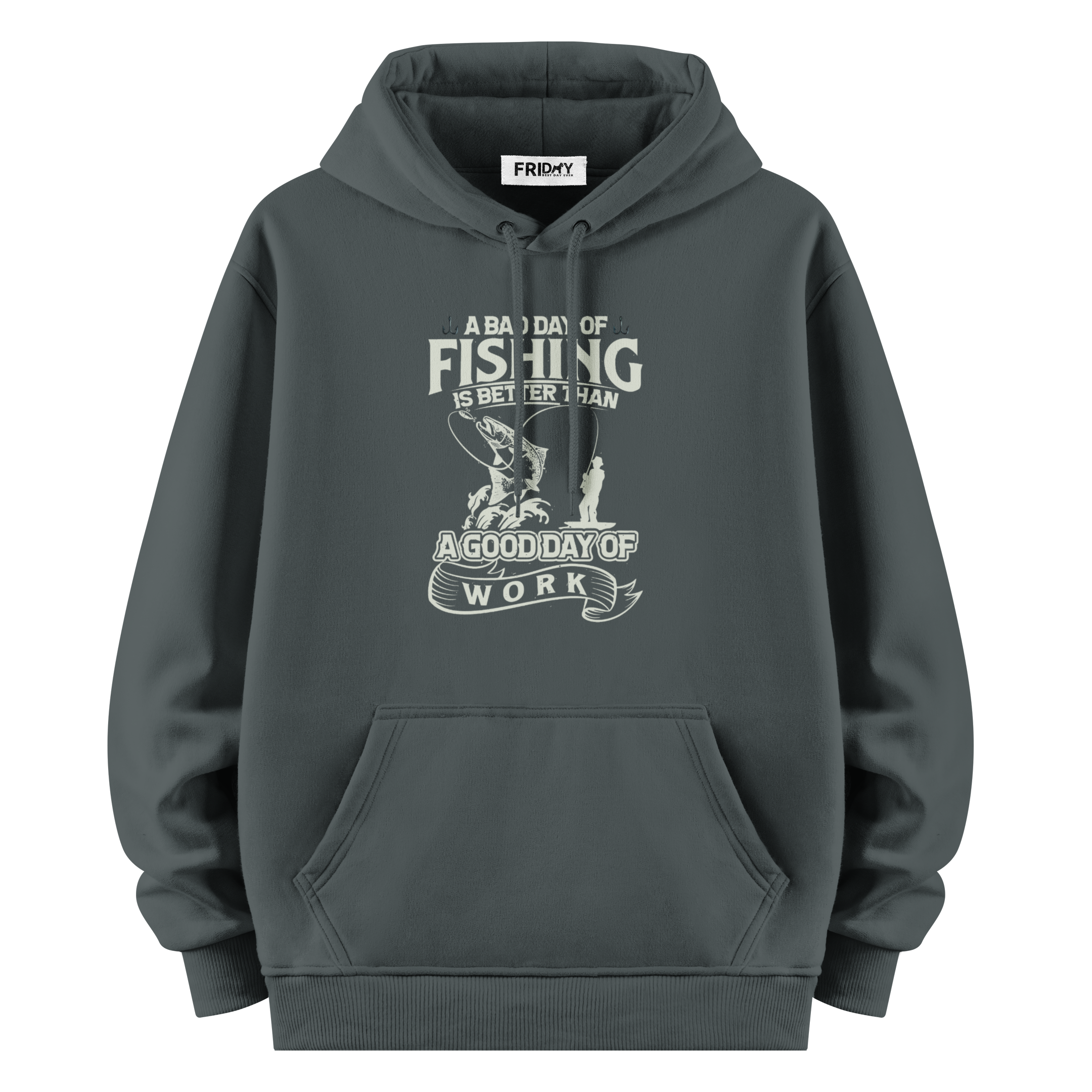 Fishing Bad Day - Oversize Hoodie