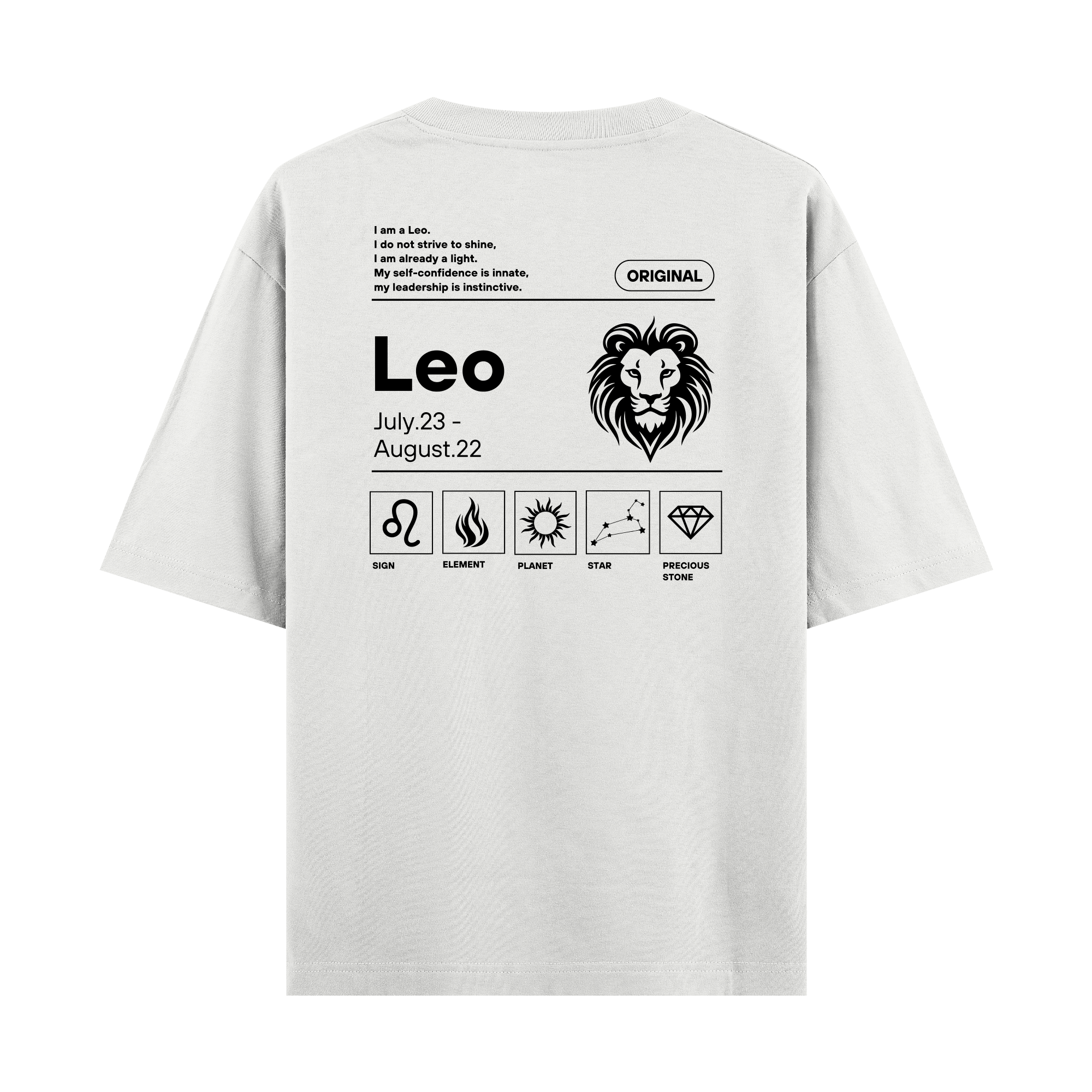 Leo - Oversize T-shirt