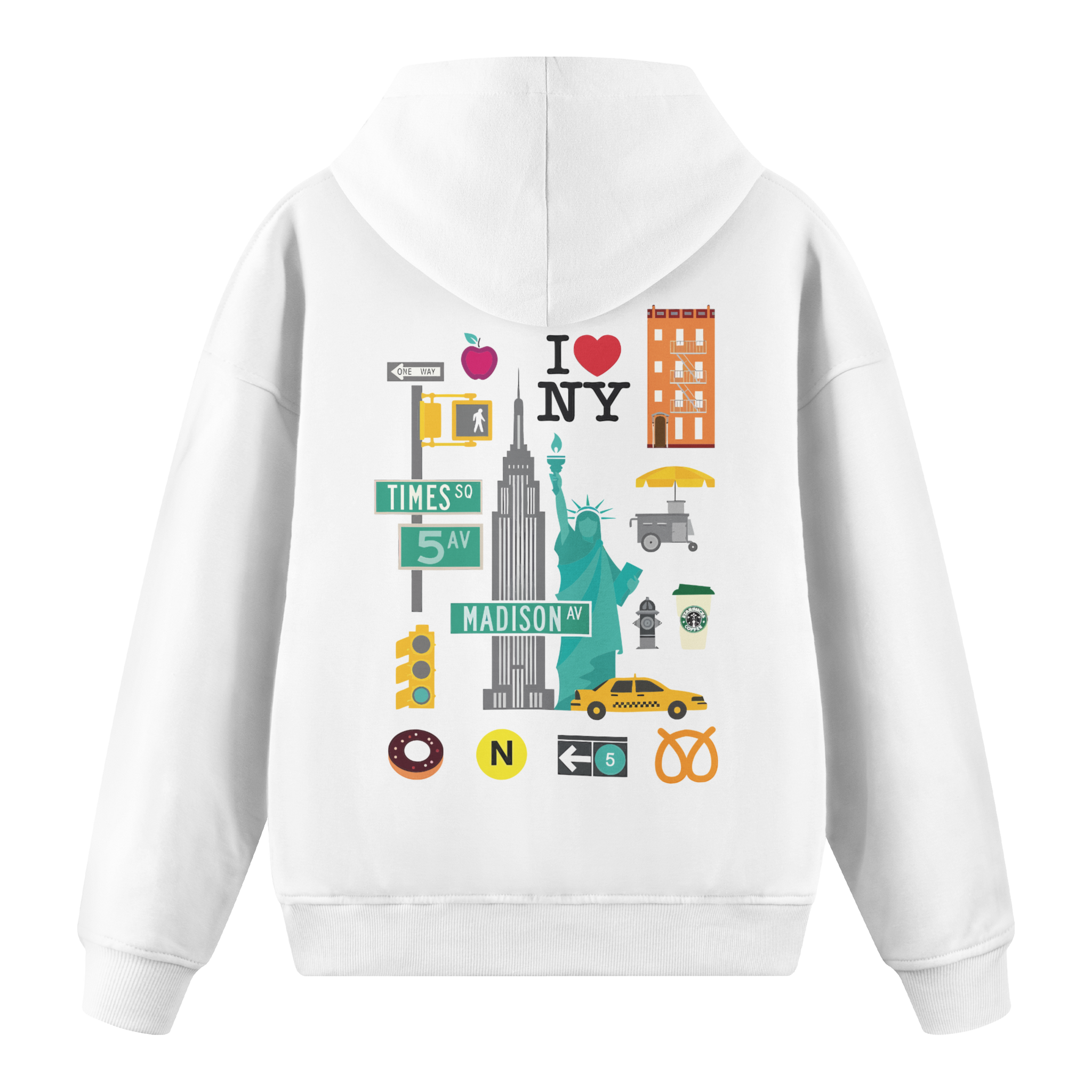 New York III - Regular Fit Hoodie