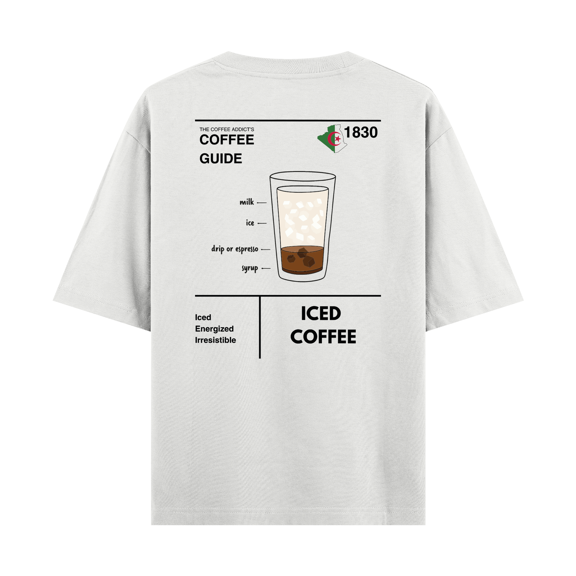 Iced Coffee - Oversize T-shirt