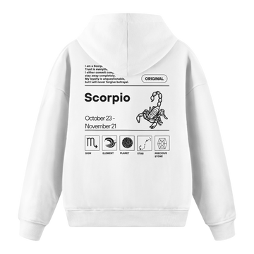 Scorpio - Regular Fit Hoodie