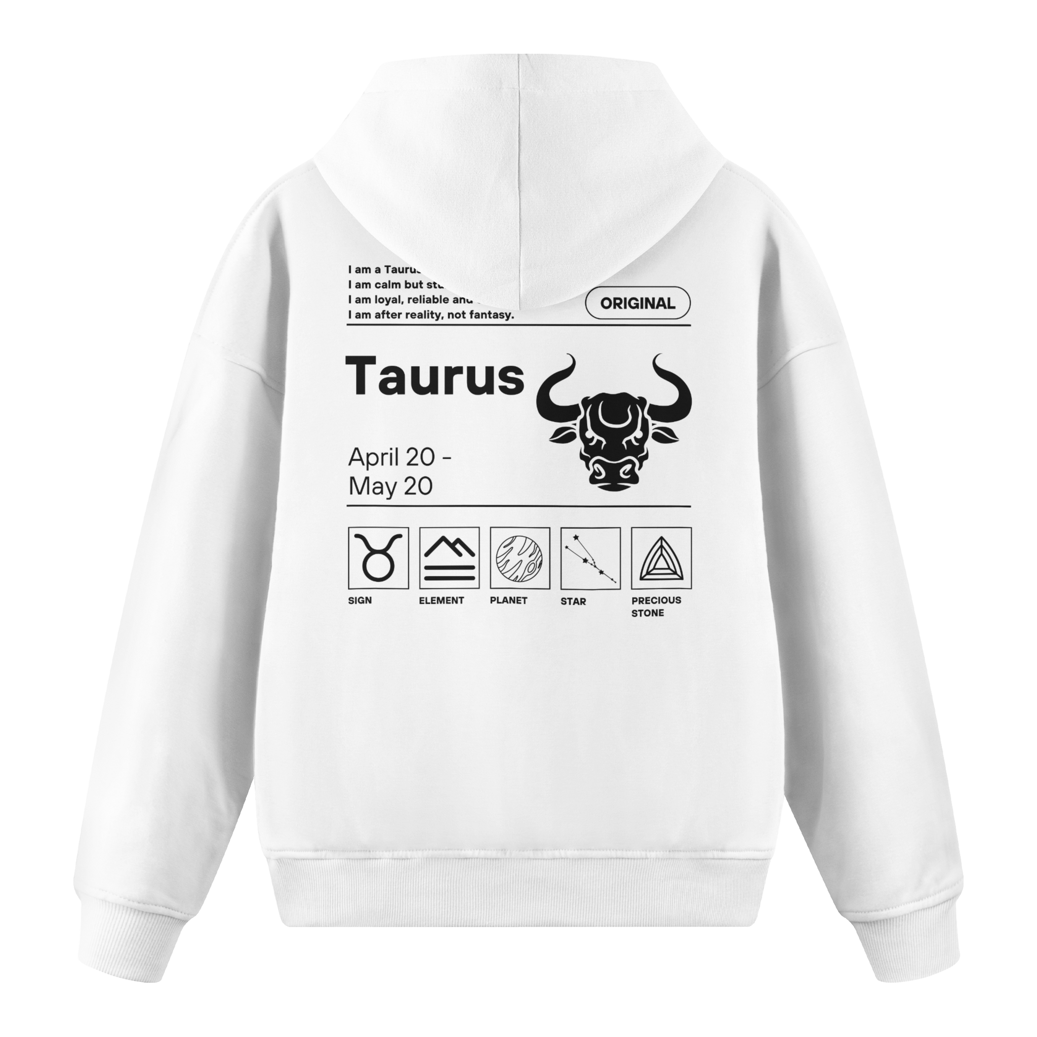 Taurus - Regular Fit Hoodie