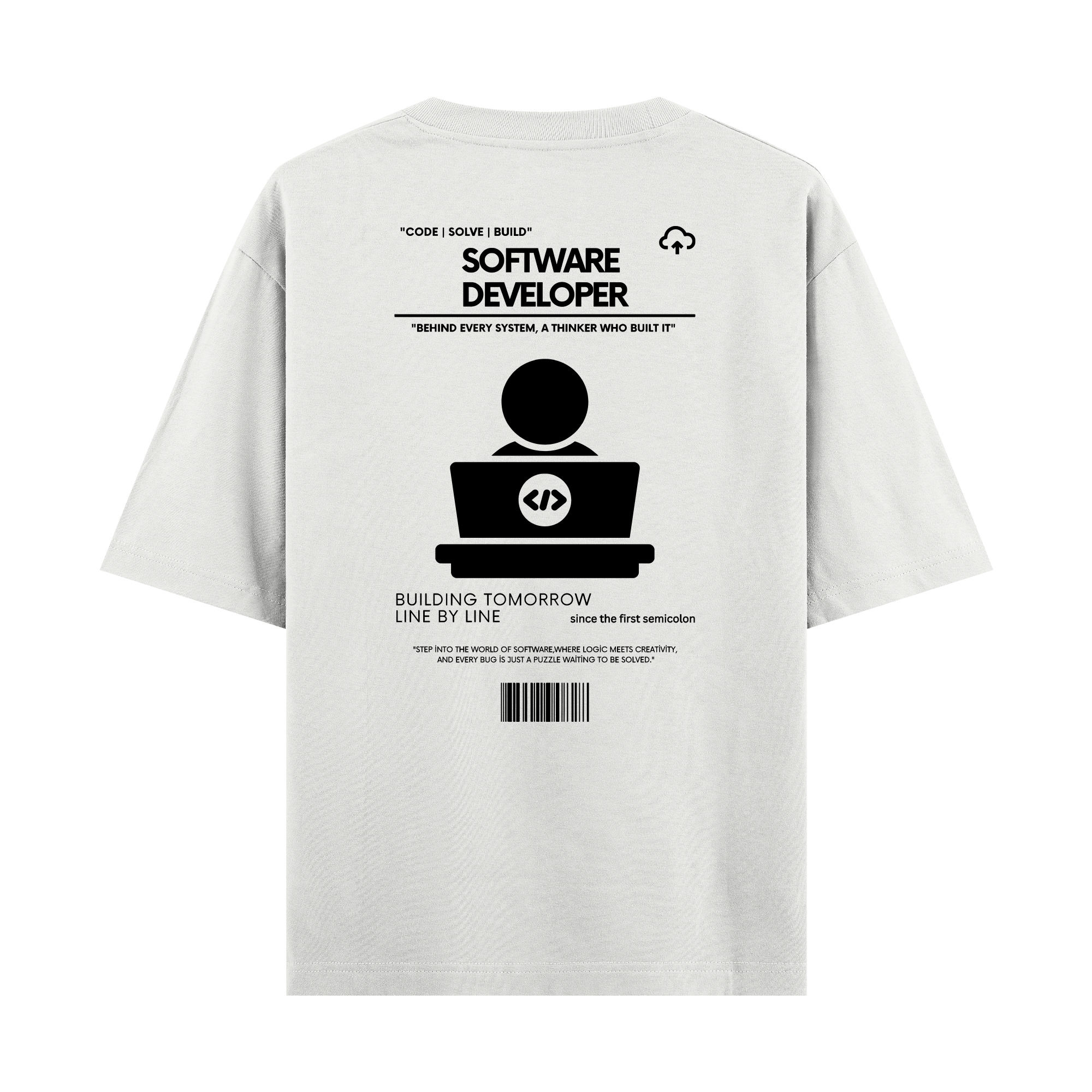 Software Developer - Oversize T-shirt