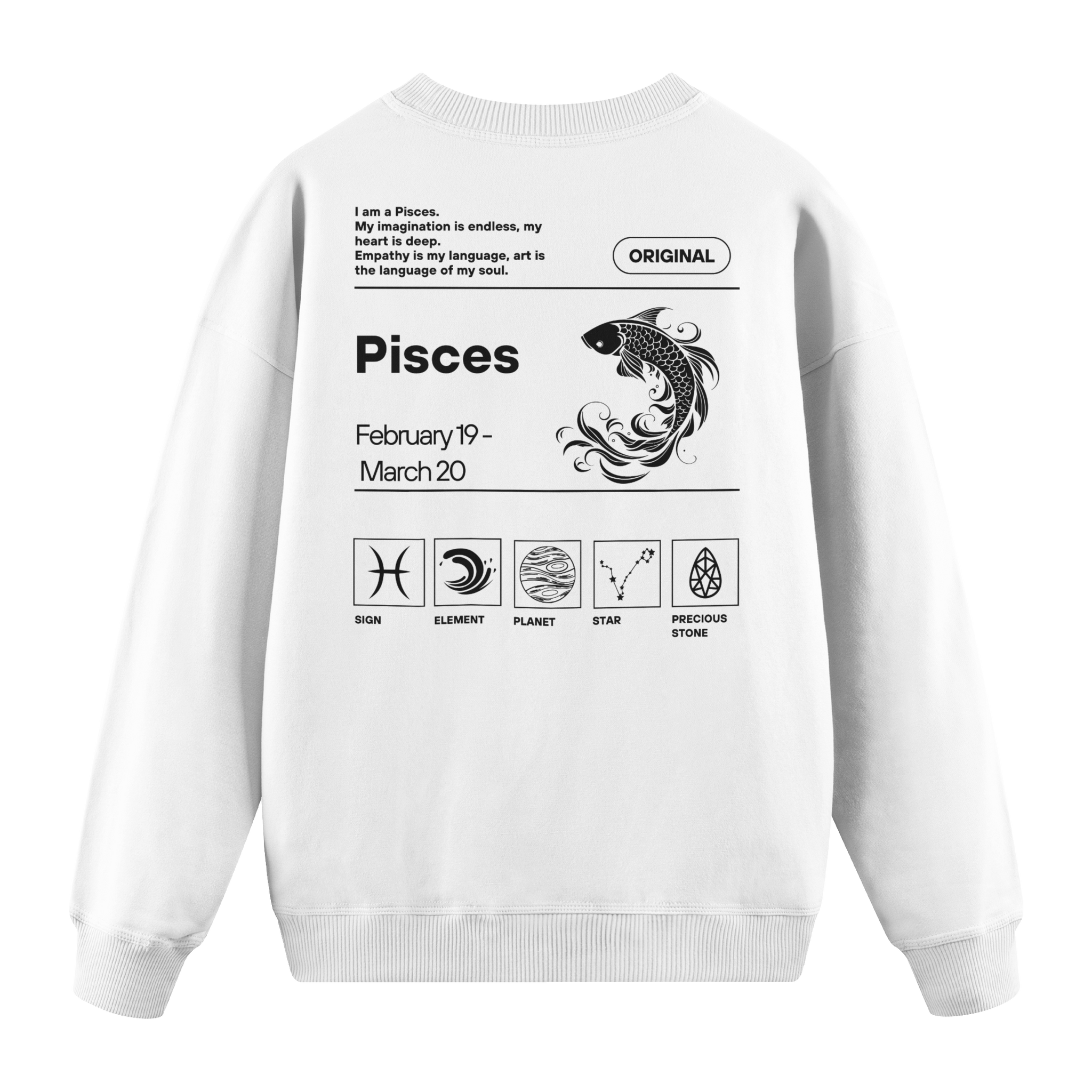 Pisces - Regular Fit Sweatshirt
