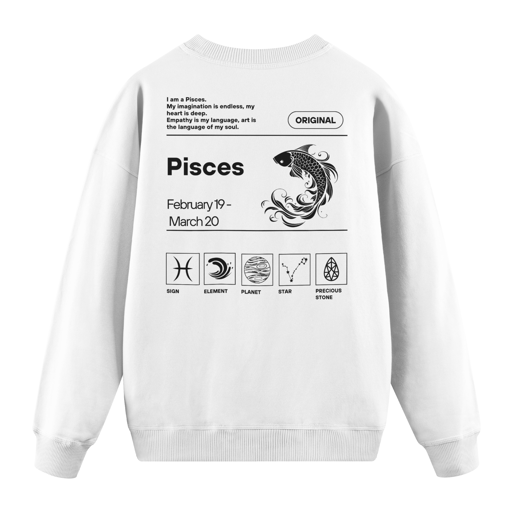 Pisces - Regular Fit Sweatshirt