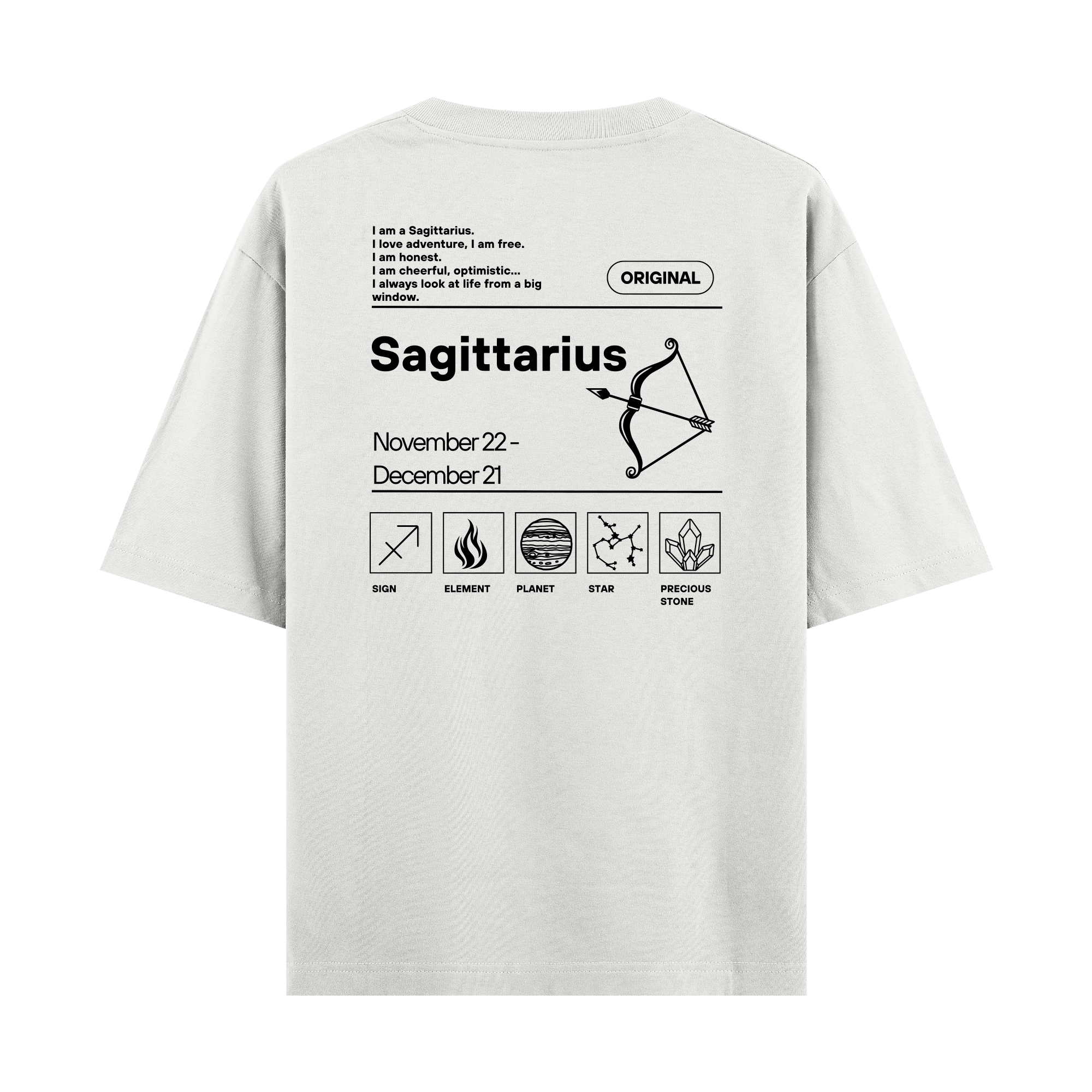 Sagittarius - Oversize T-shirt