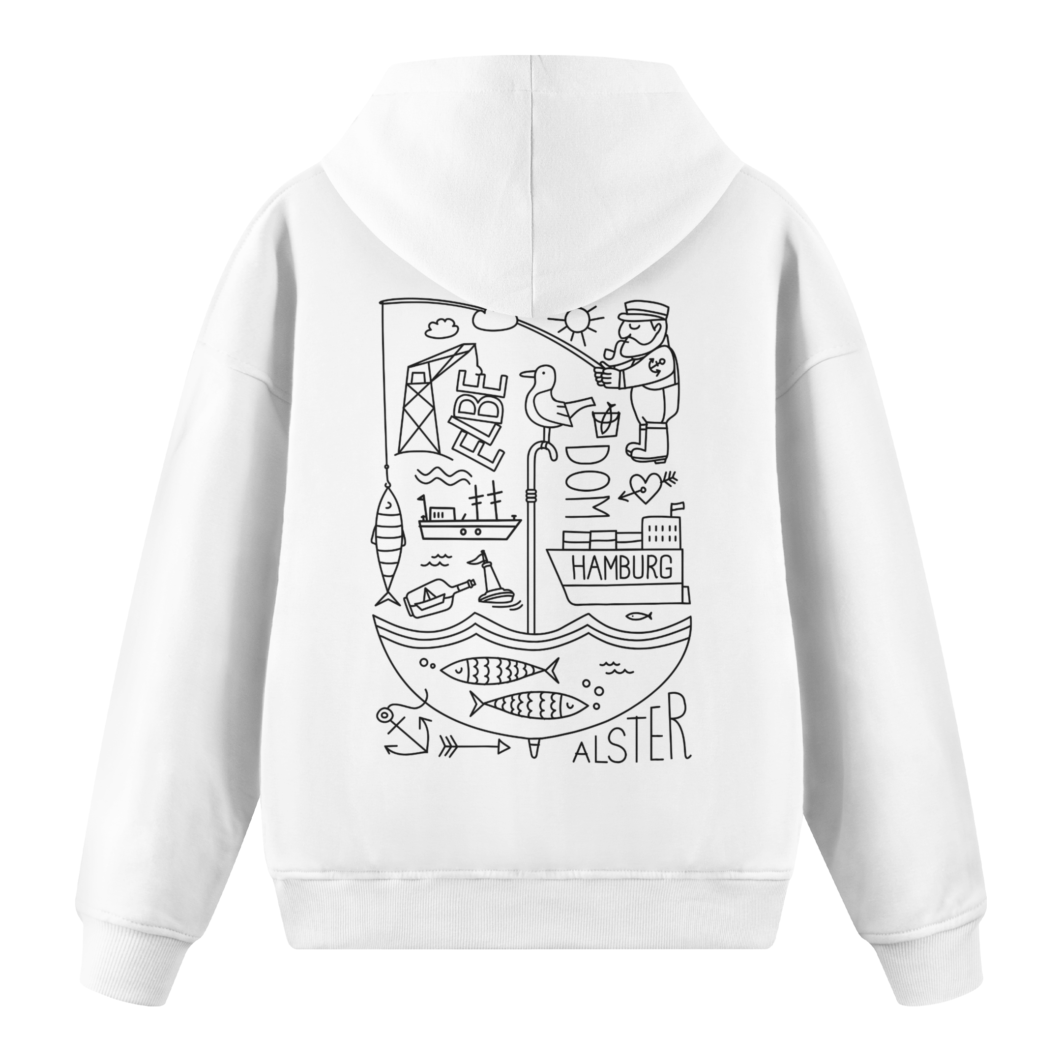 Hamburg II - Regular Fit Hoodie