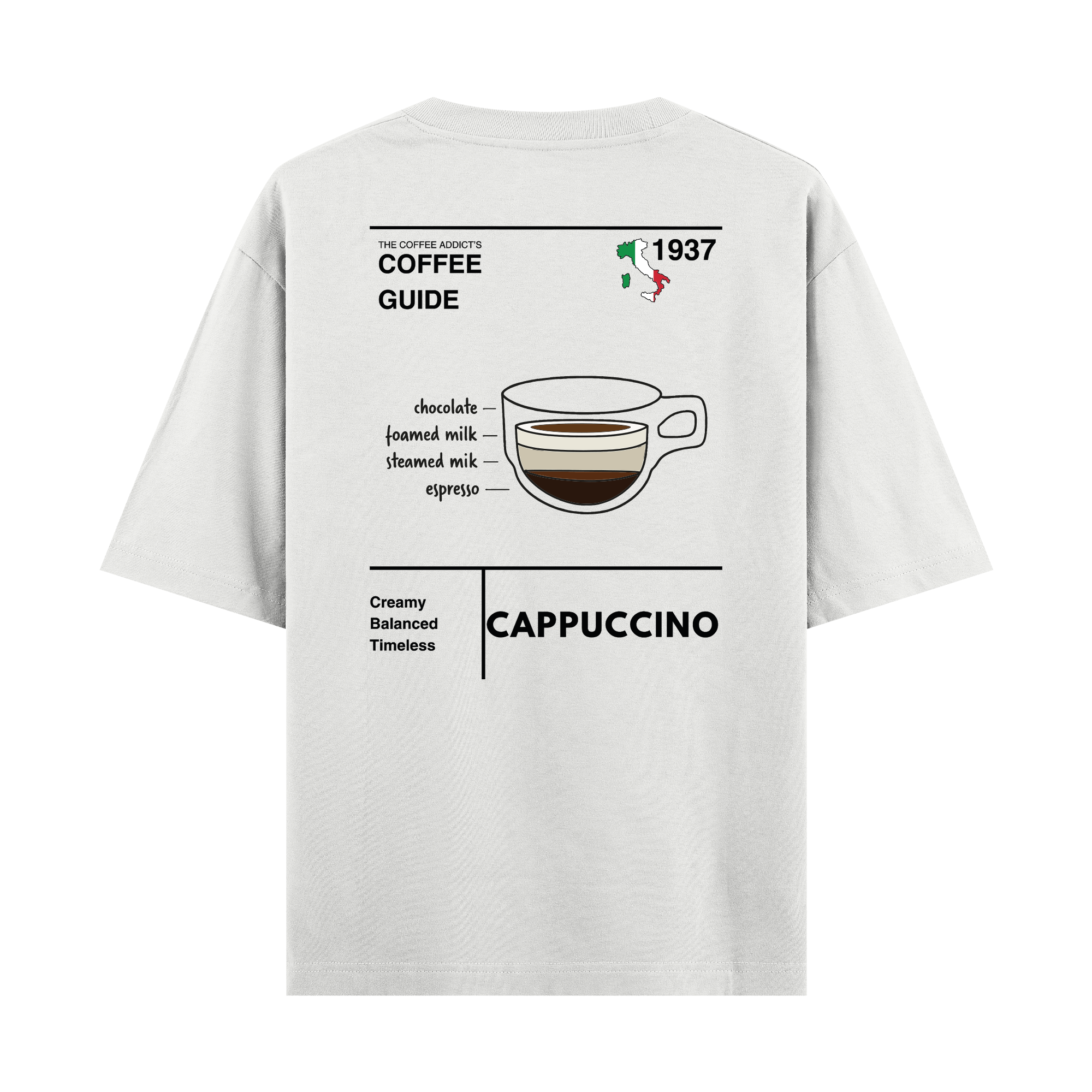 Cappucino - Oversize T-shirt