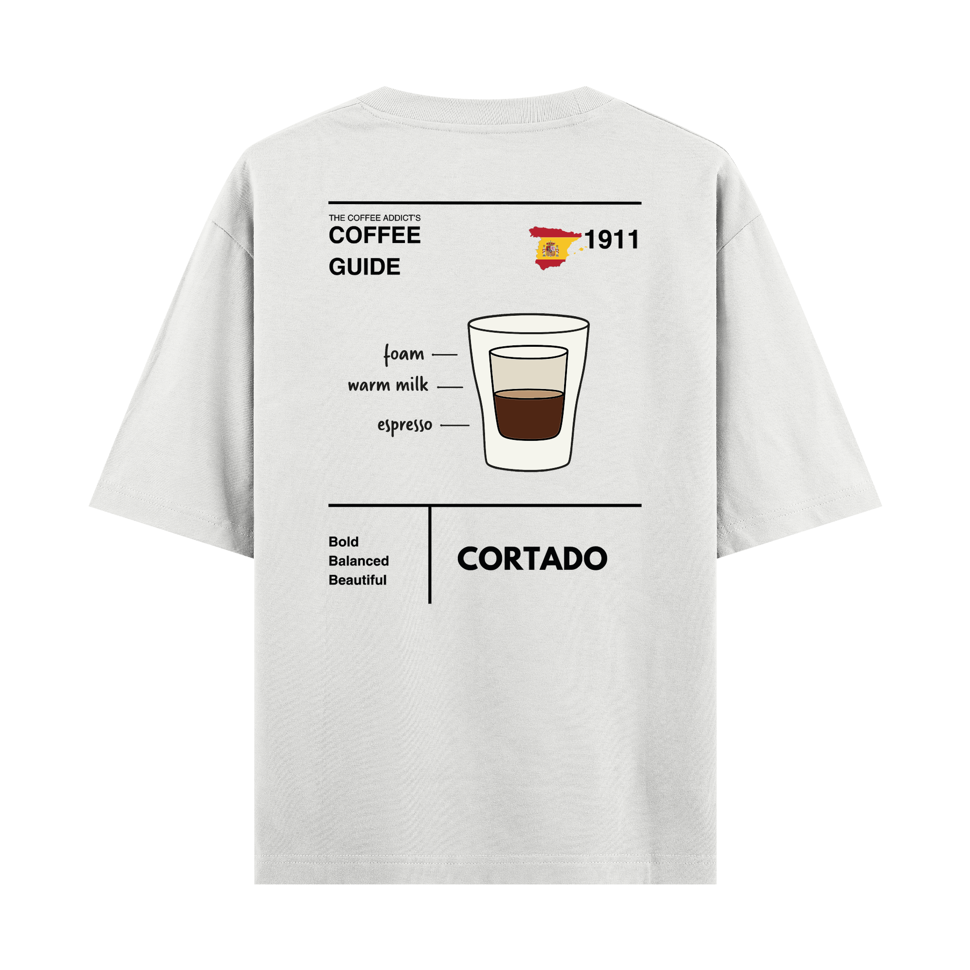 Cortado - Oversize T-shirt