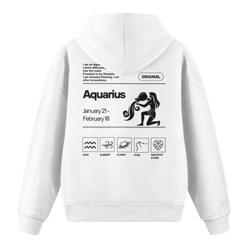 Aquarius - Regular Fit Hoodie