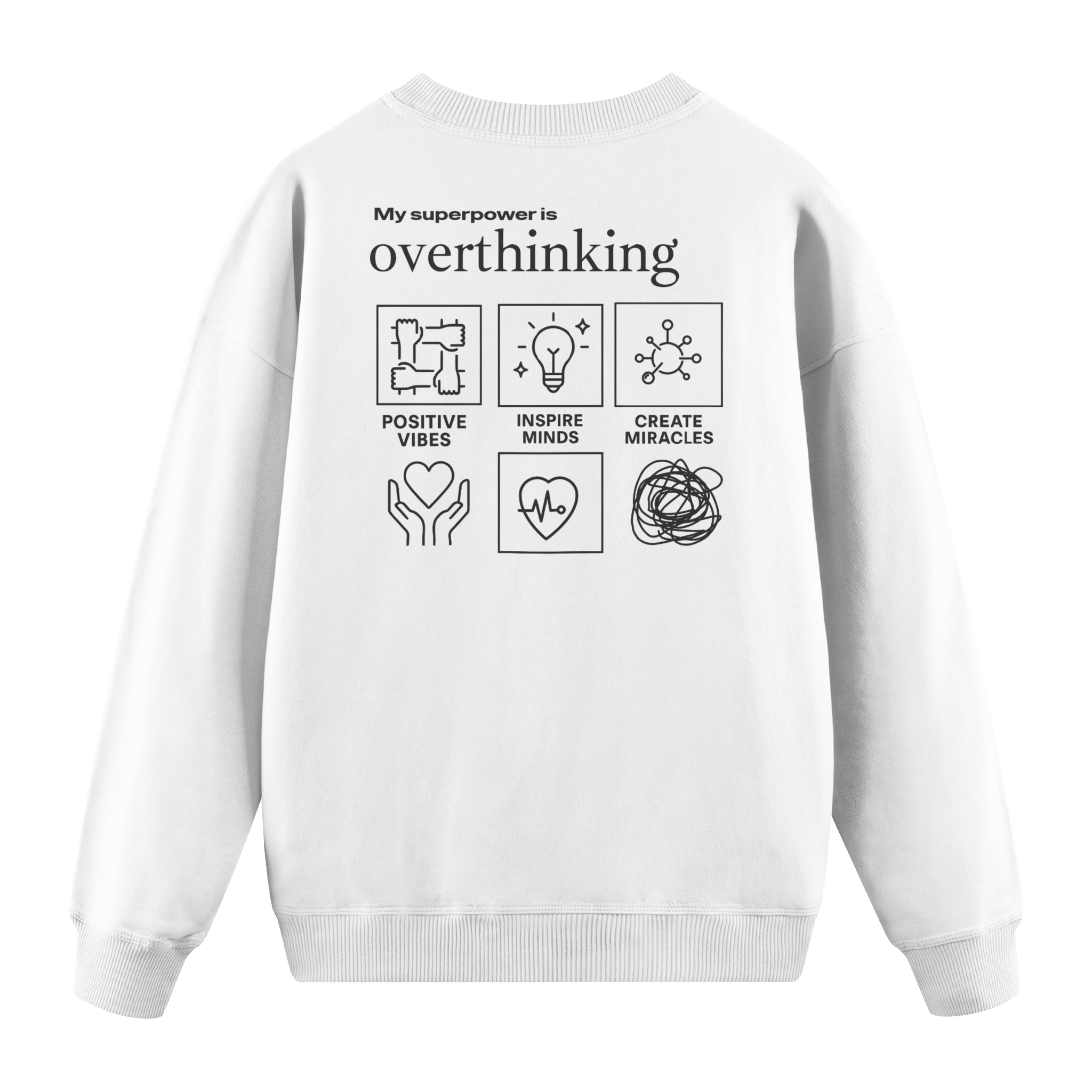 Overthinking - Regular Fit Sweatshirt