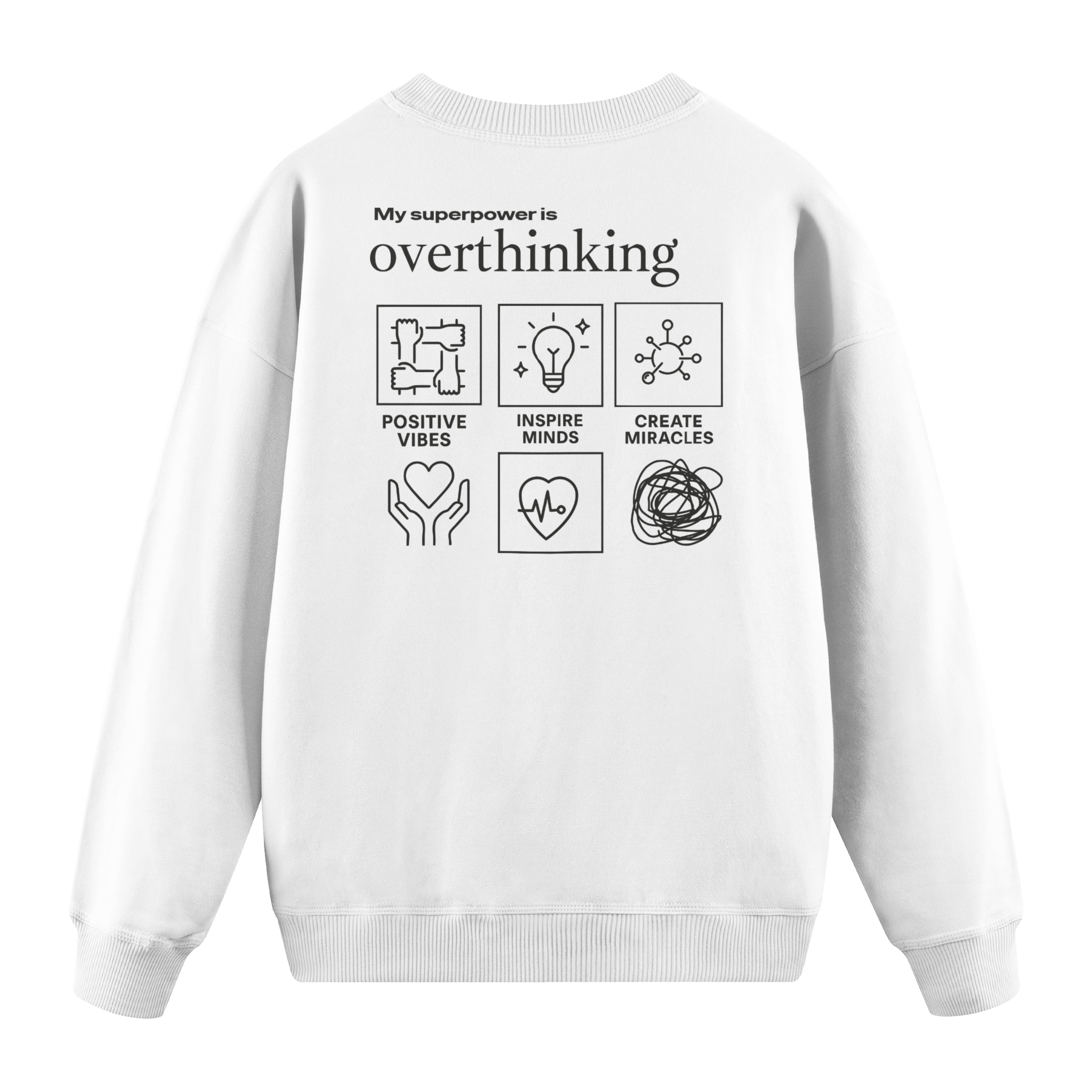 Overthinking - Regular Fit Sweatshirt