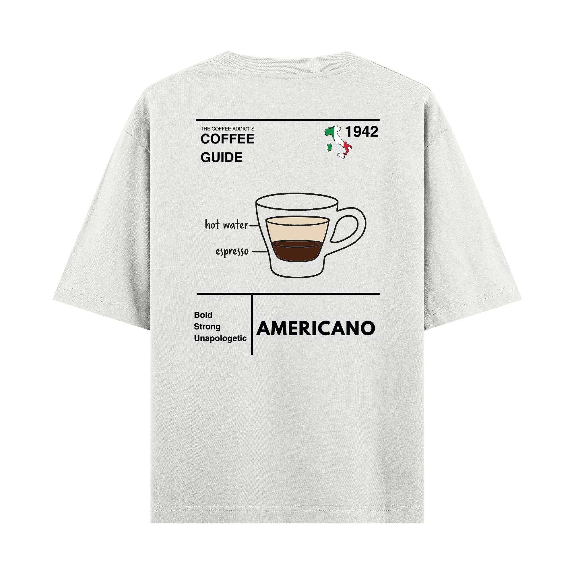 Americano - Oversize T-shirt